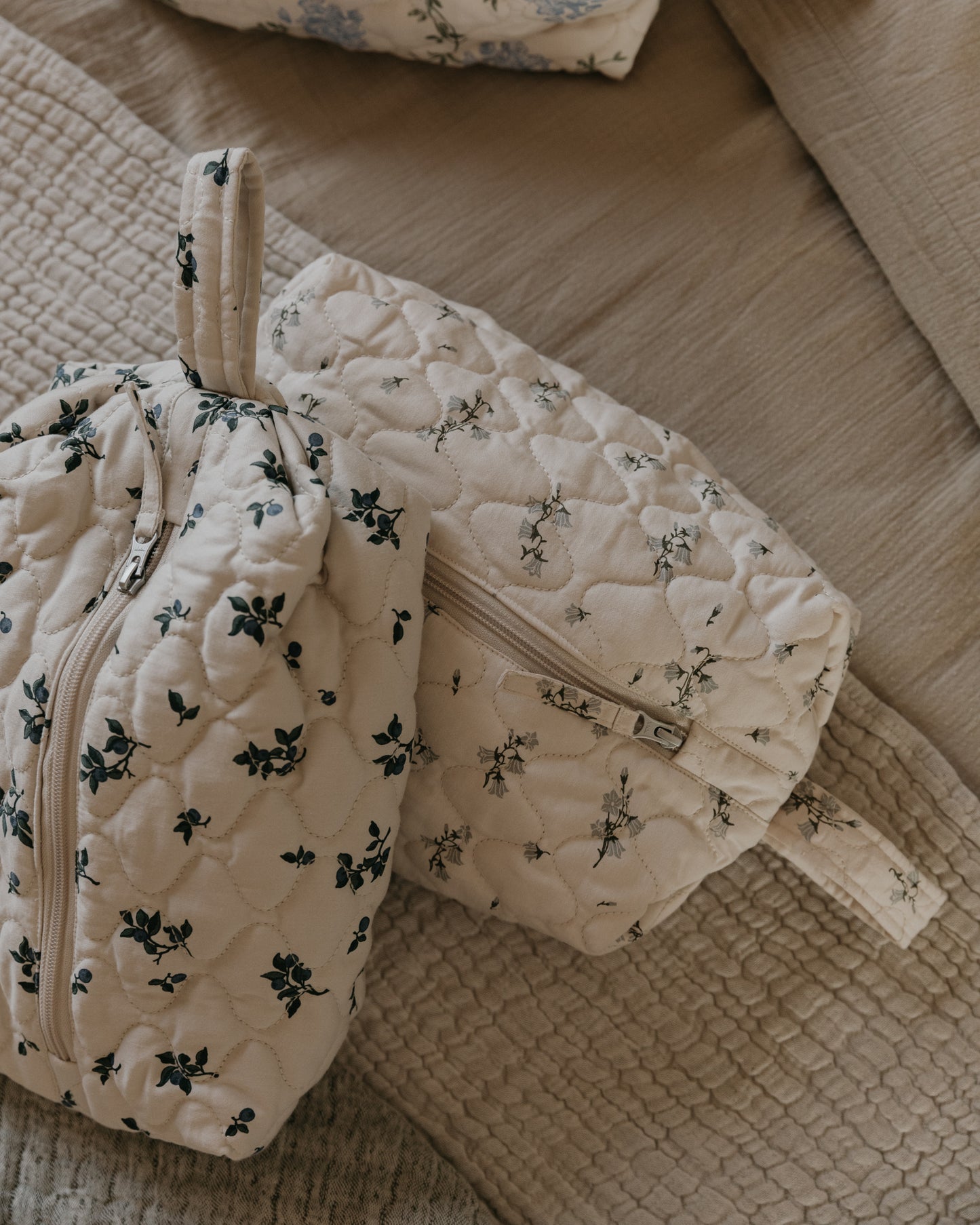 Quilted Toiletry Bag