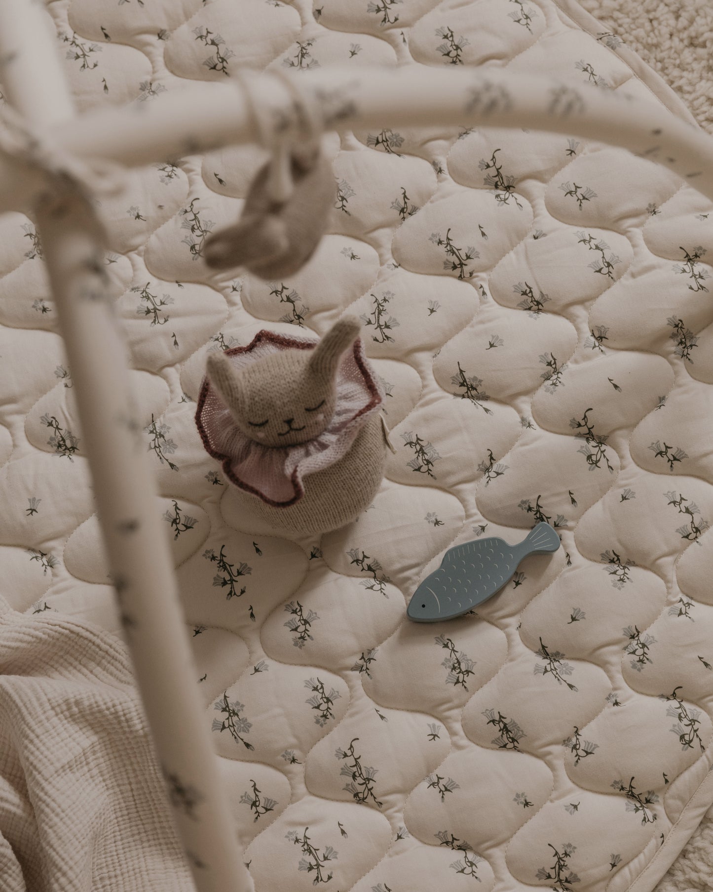 Satin Quilted Activity Playmat