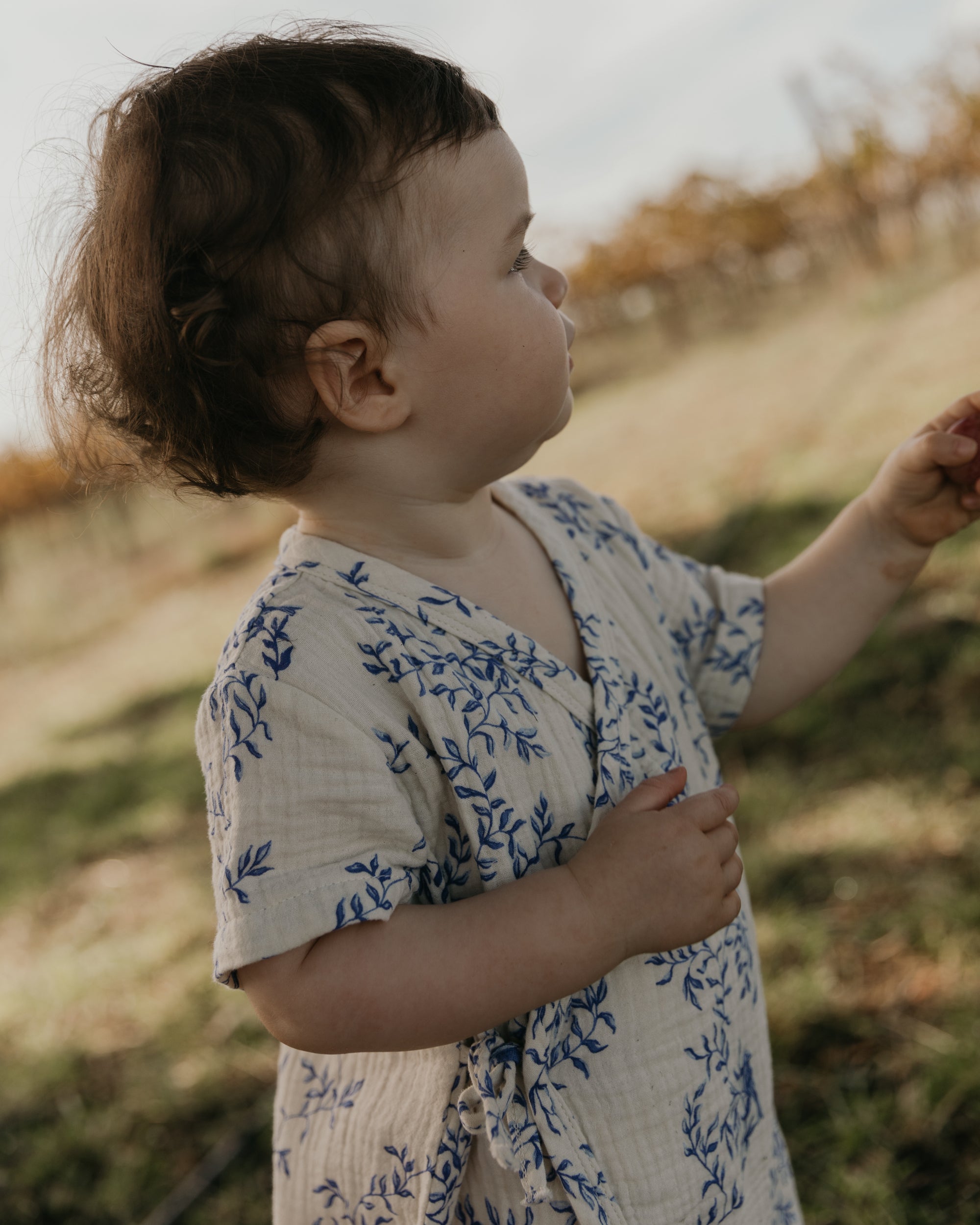  Image of Muslin Wrap Onesie