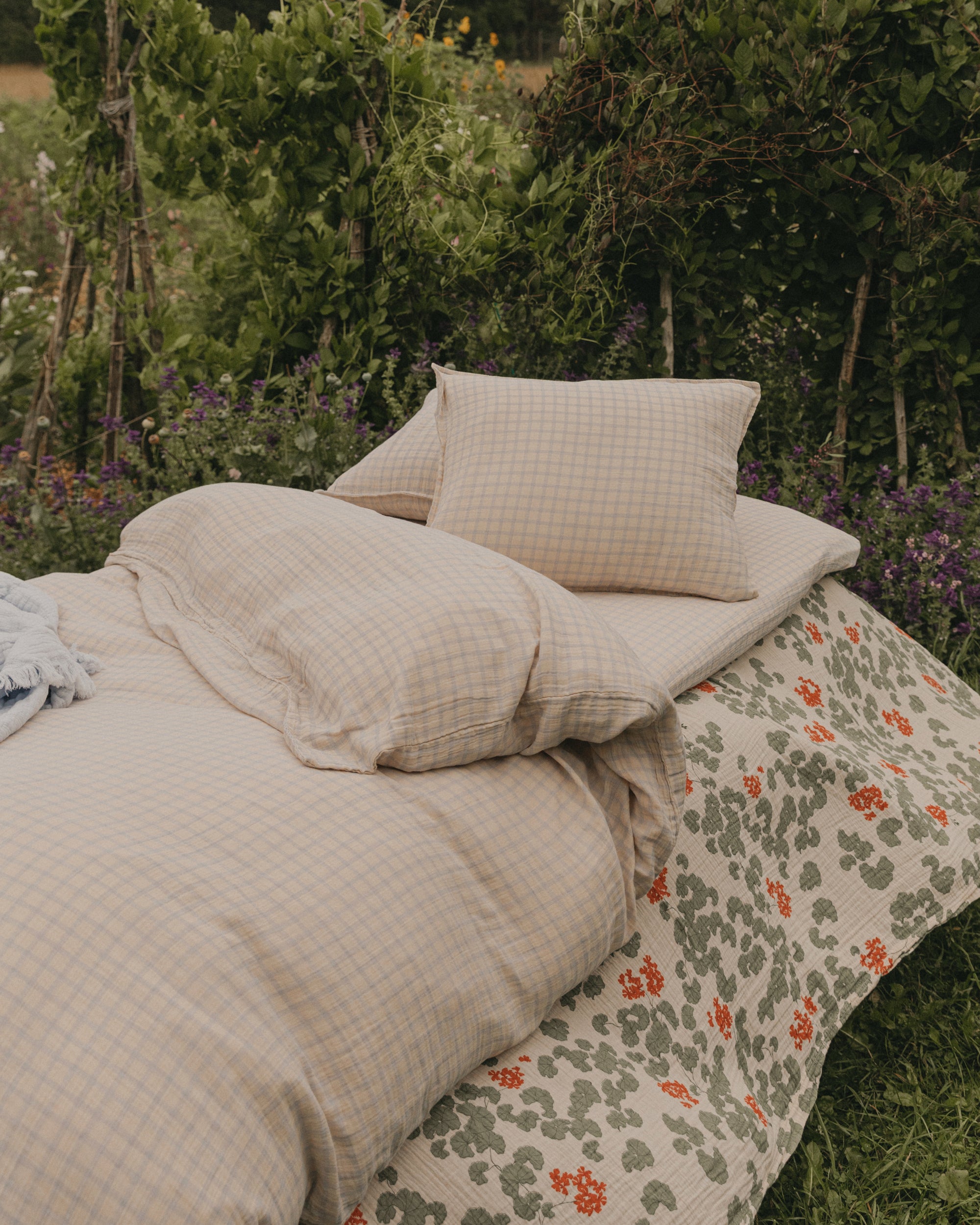  Image of Muslin Bed Set Single