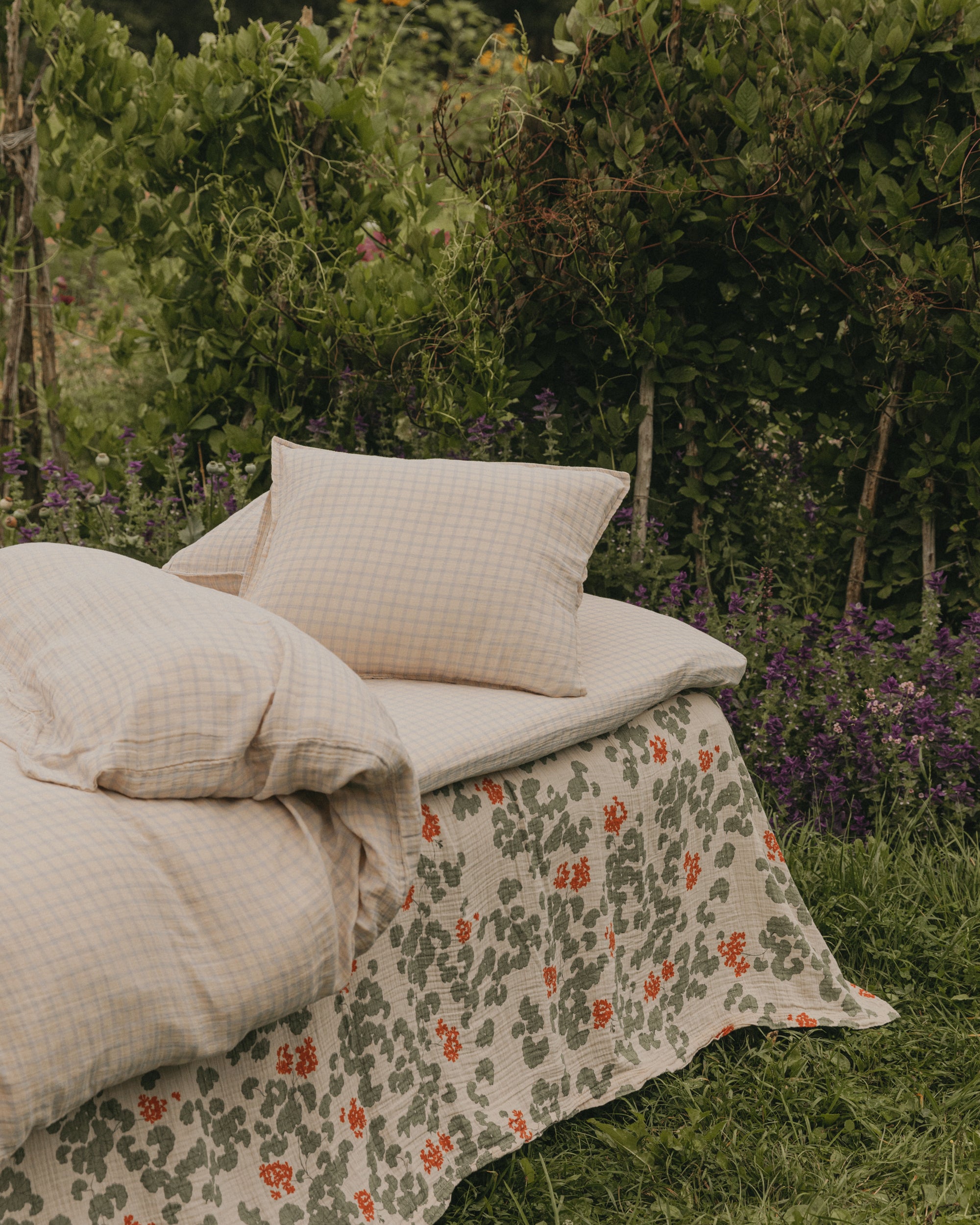  Image of Muslin Fitted Sheet Single