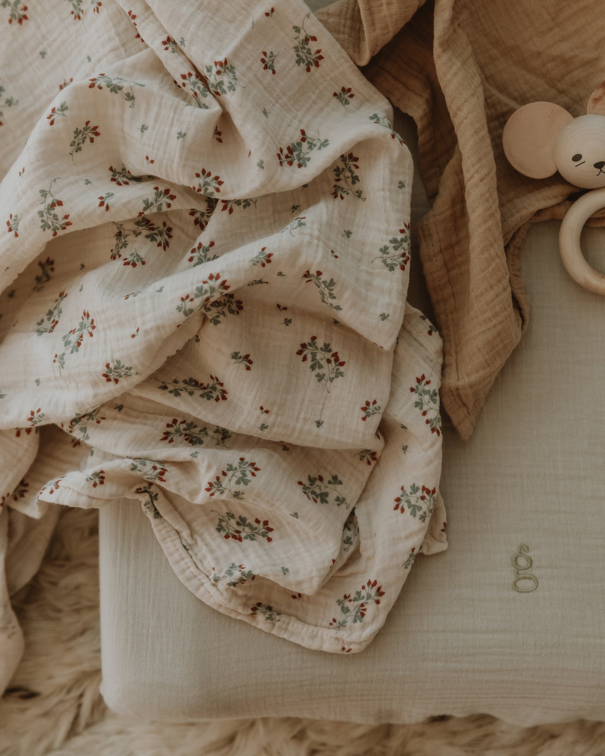  Image of Muslin Burp Cloths