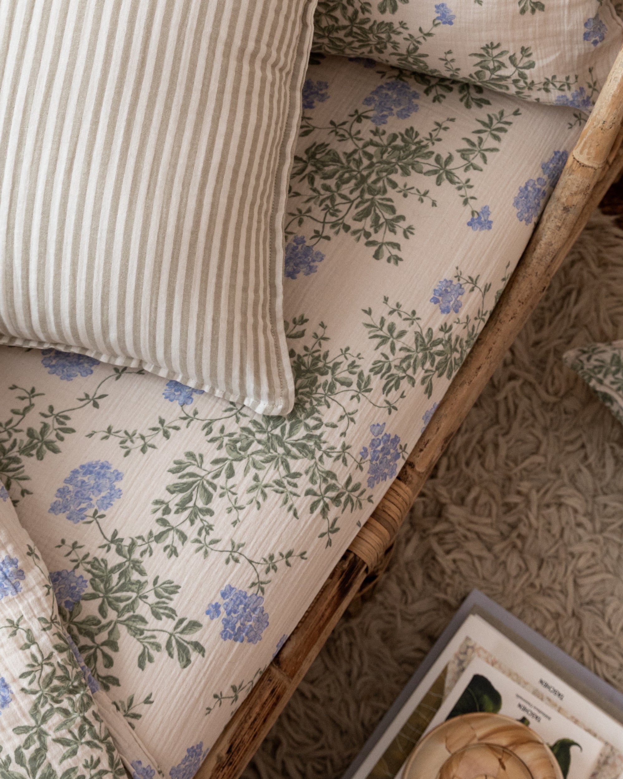 Muslin Fitted Sheet Junior