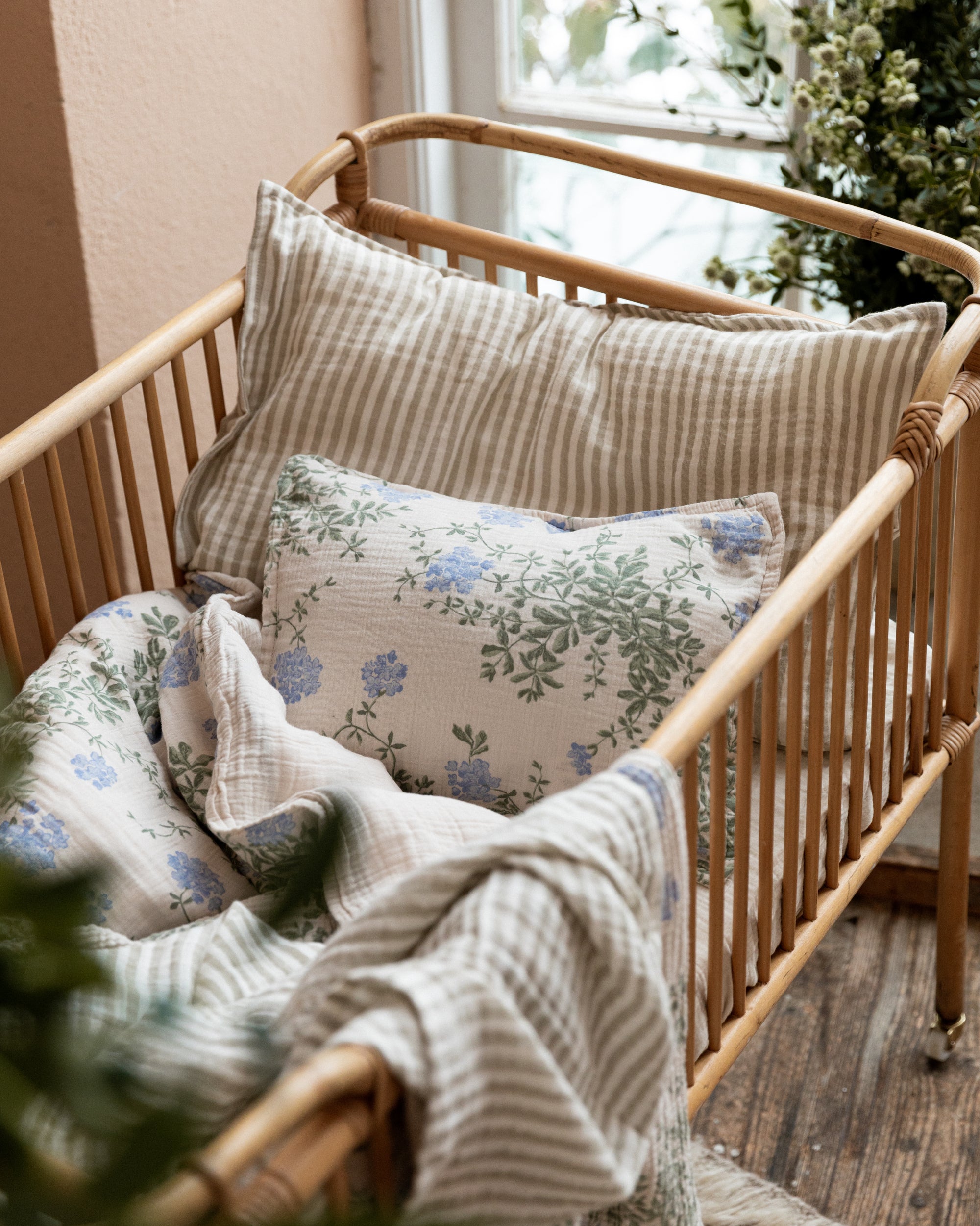  Image of Muslin Bed Set Baby