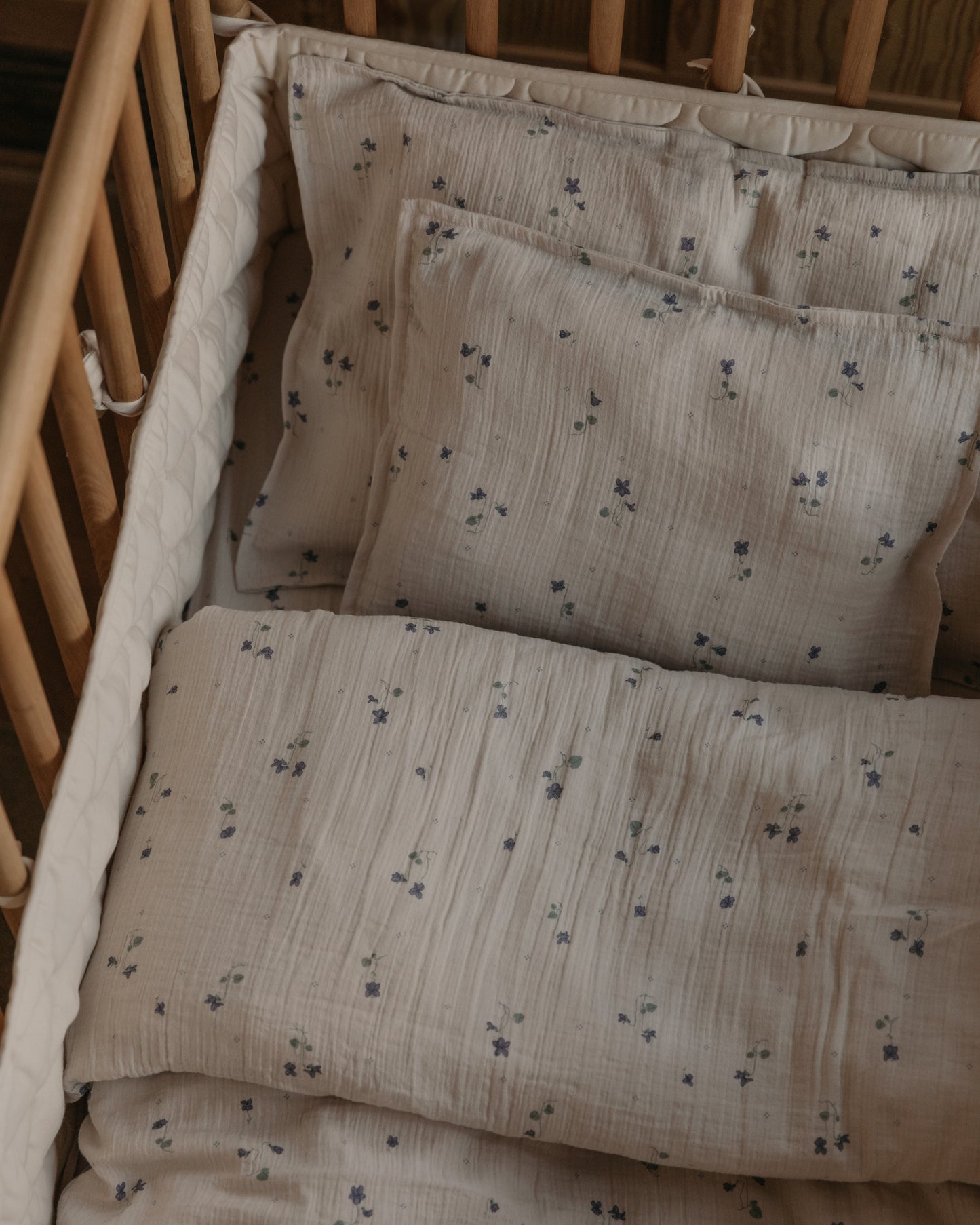 Quilted Crib Bumper