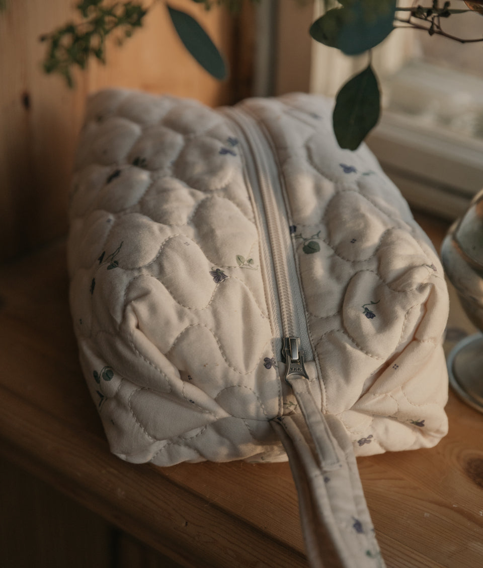Quilted Toiletry Bag