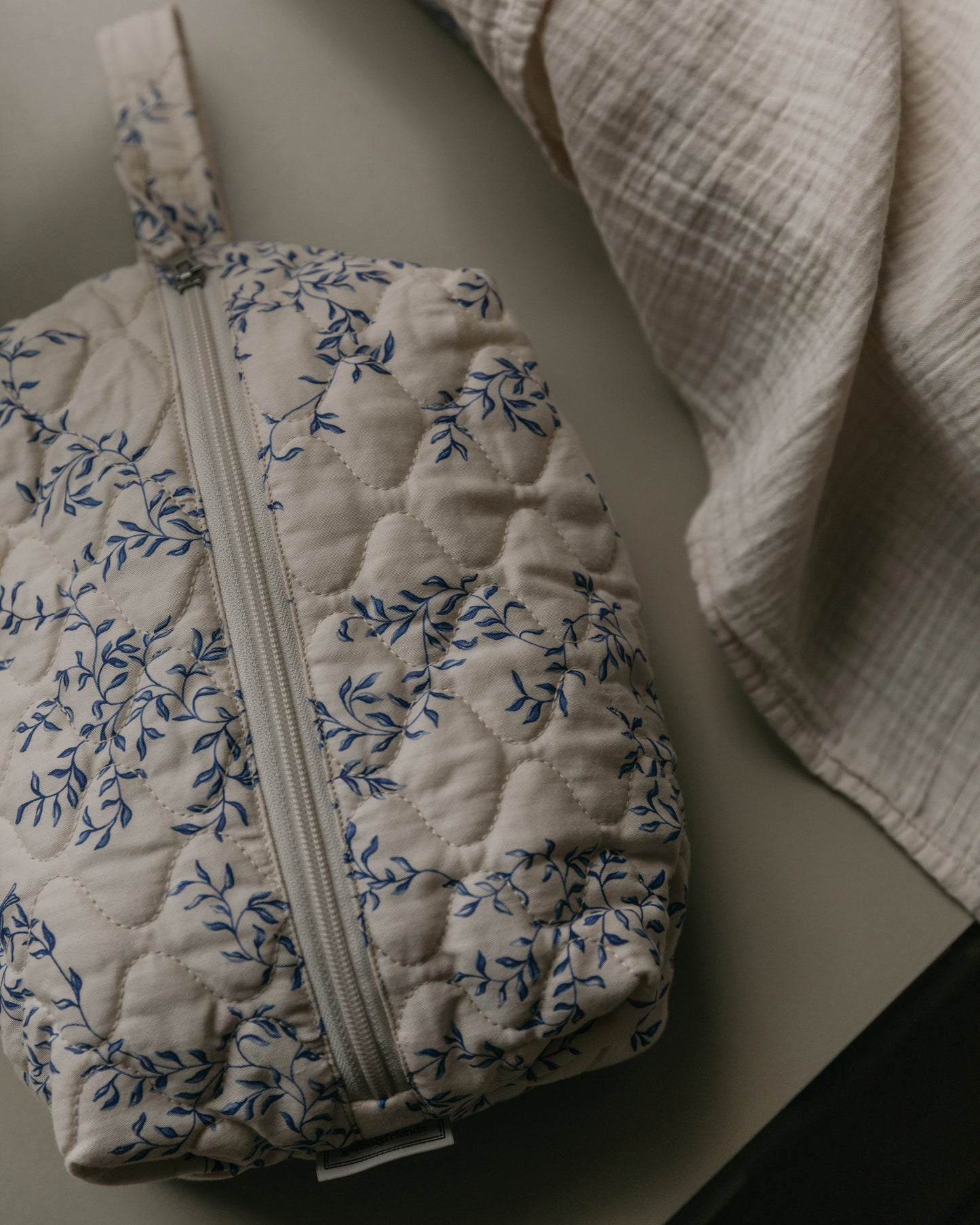 Quilted Toiletry Bag