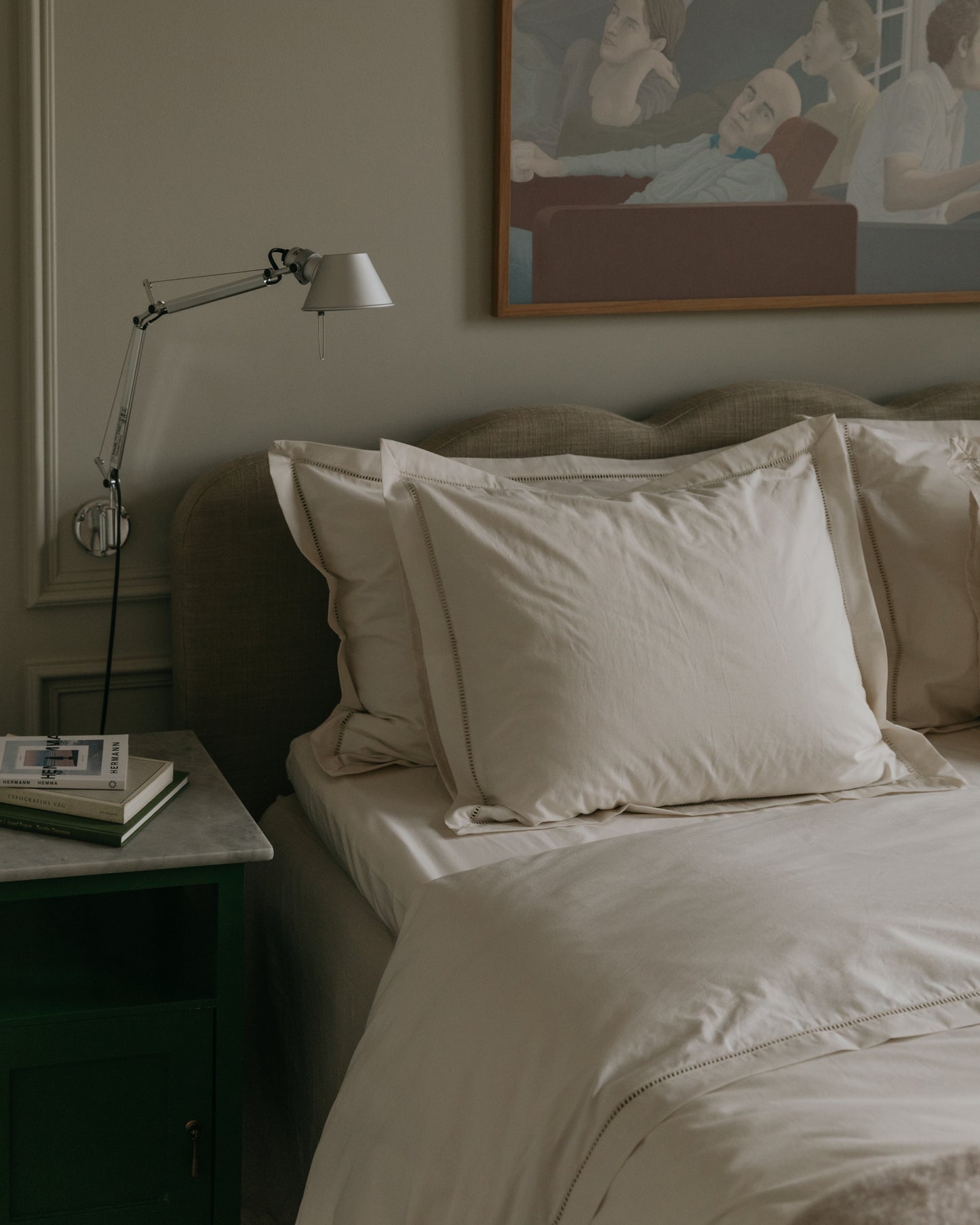 Ladder Lace Fitted Sheet Single