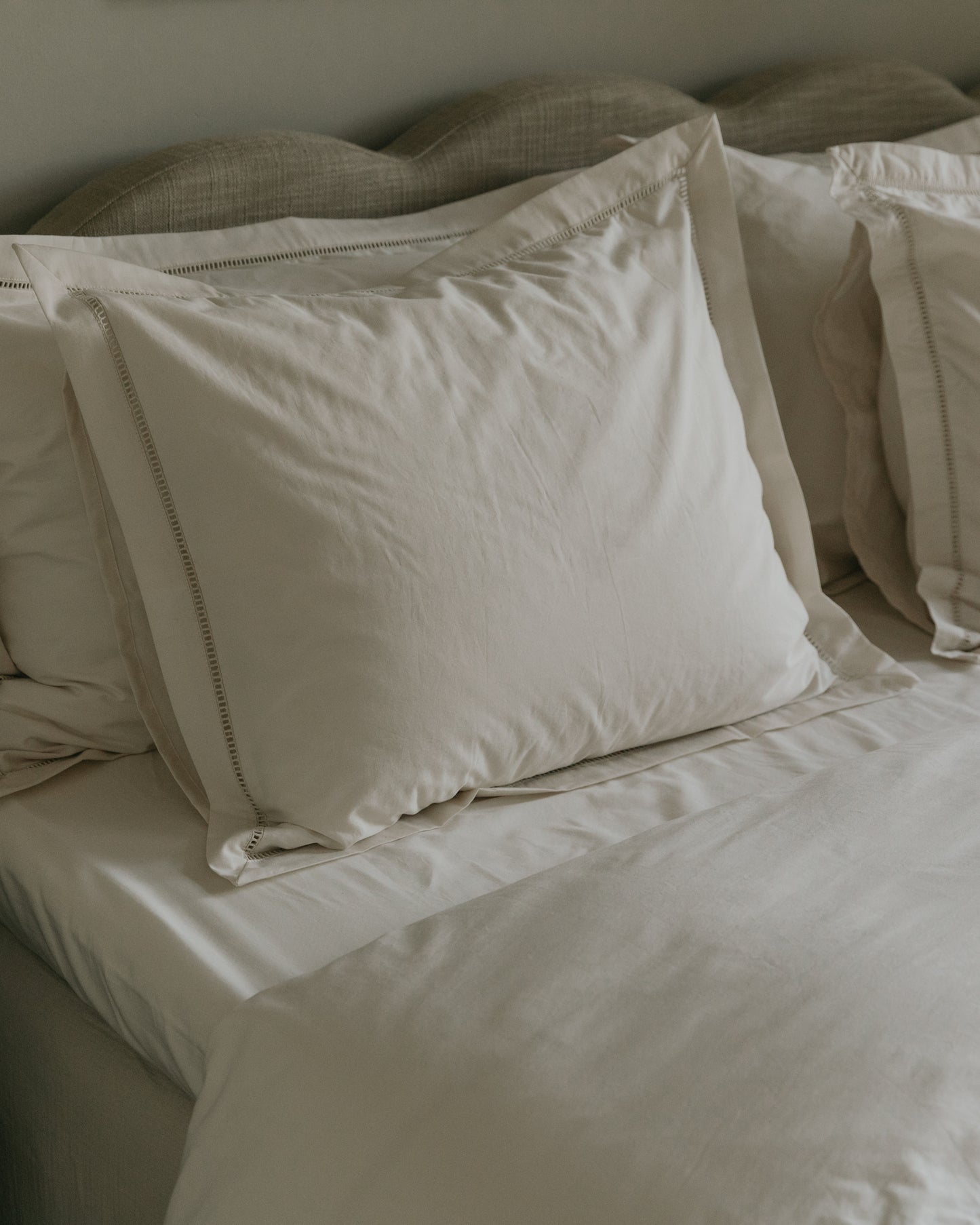 Ladder Lace Fitted Sheet Double