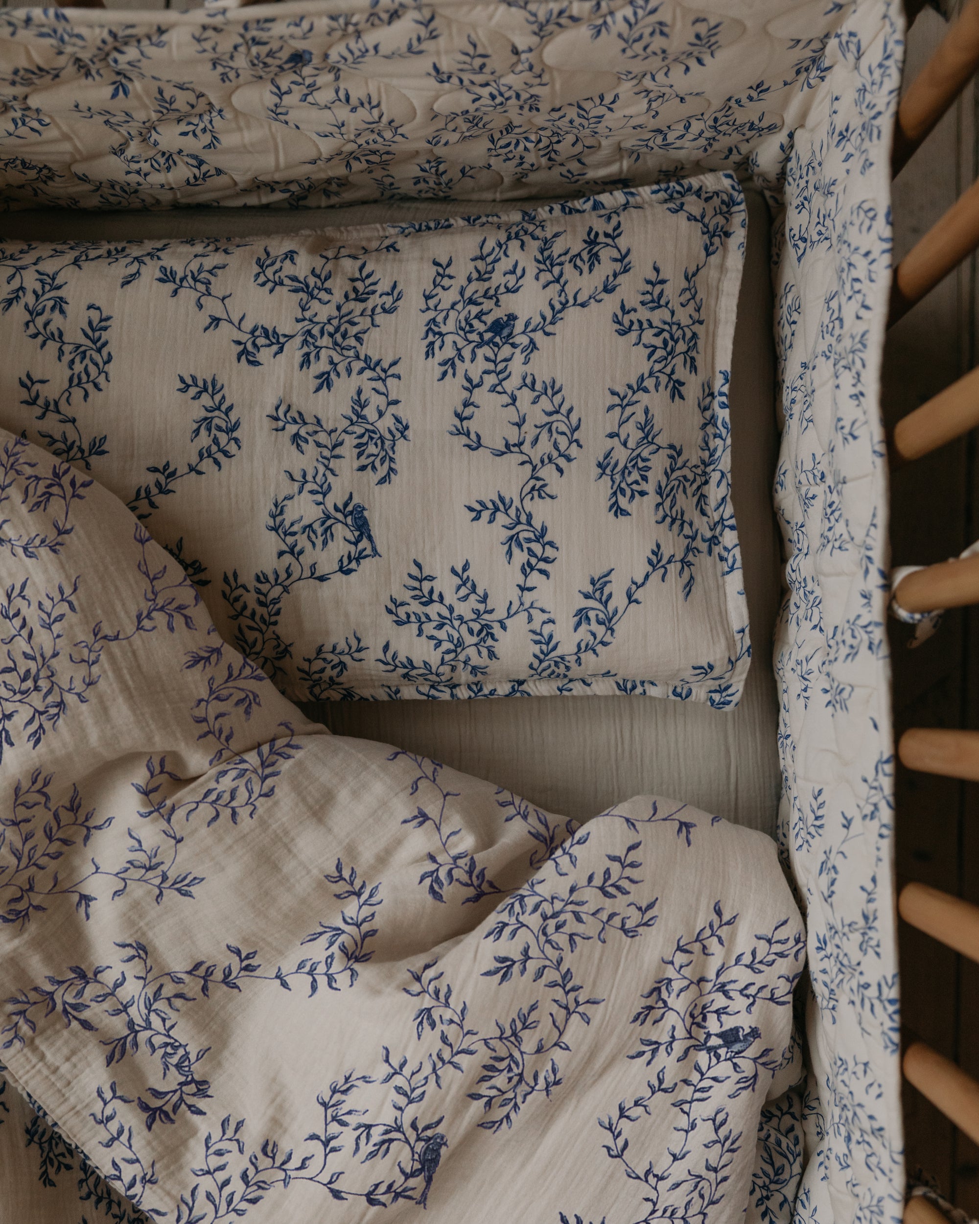  Image of Muslin Bed Set Baby