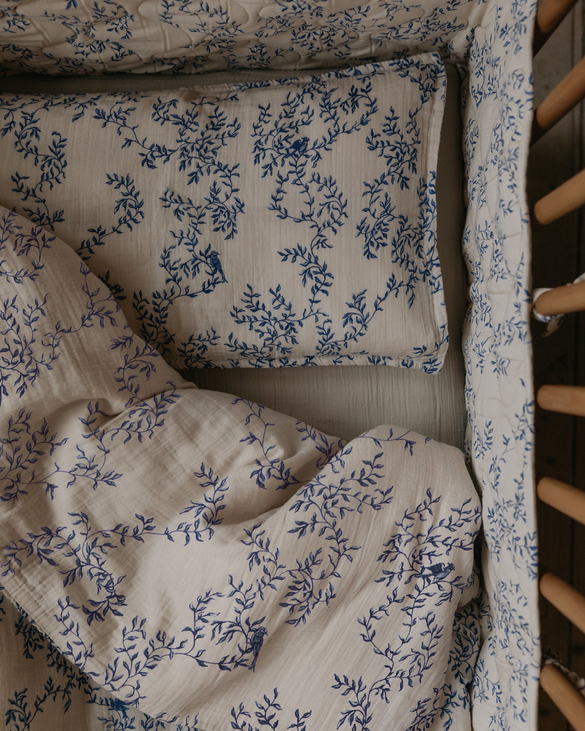  Image of Muslin Bed Set Junior