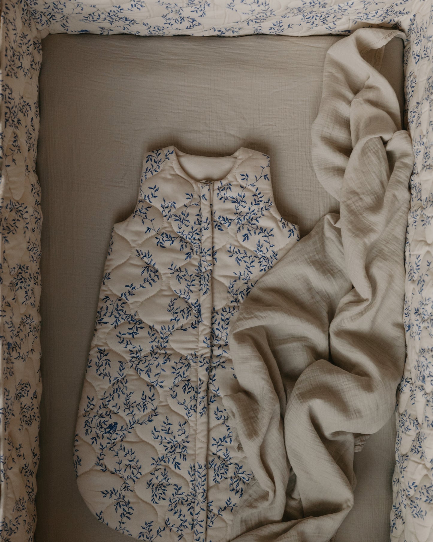 Muslin Fitted Sheet Junior