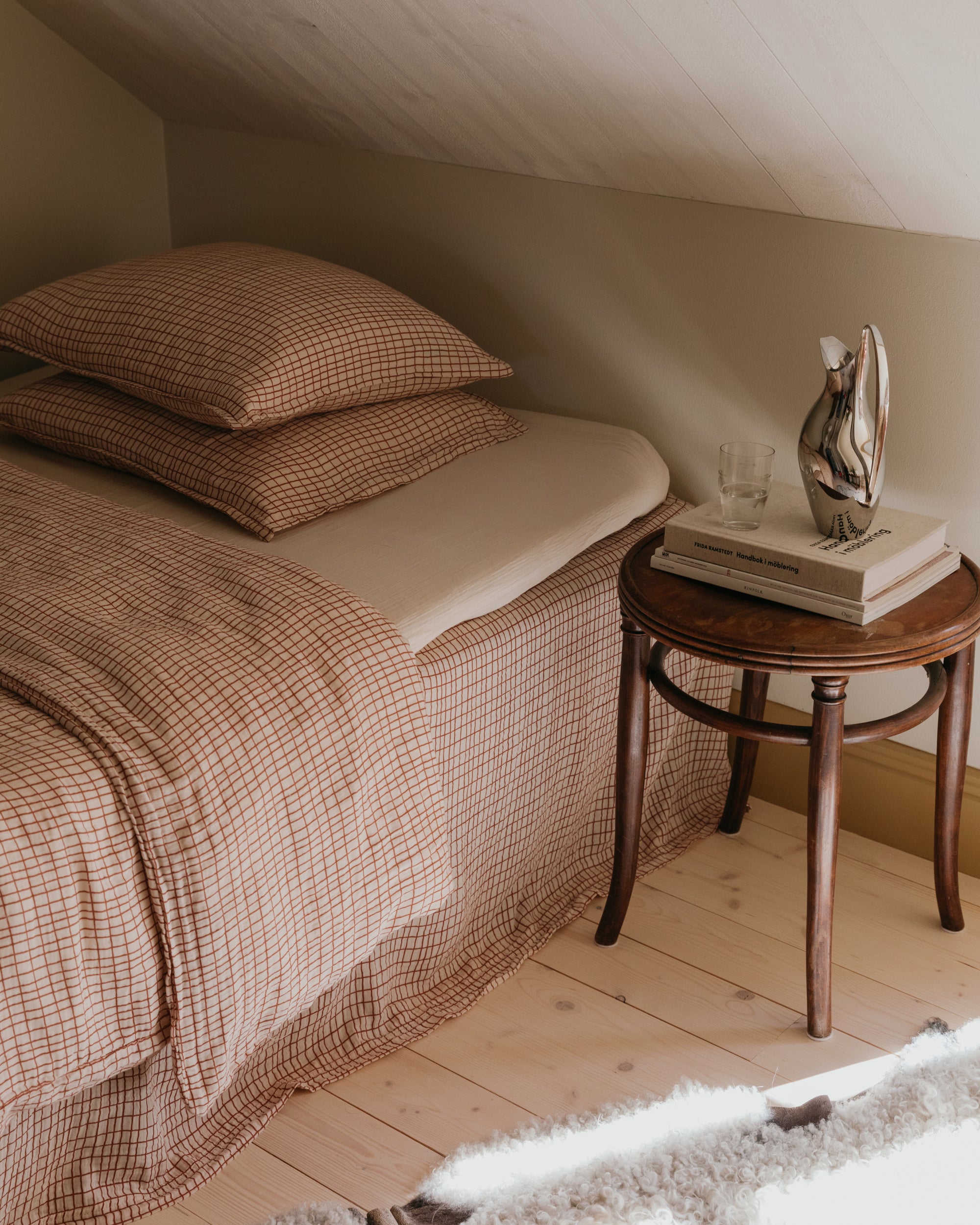  Image of Muslin Bed Skirt