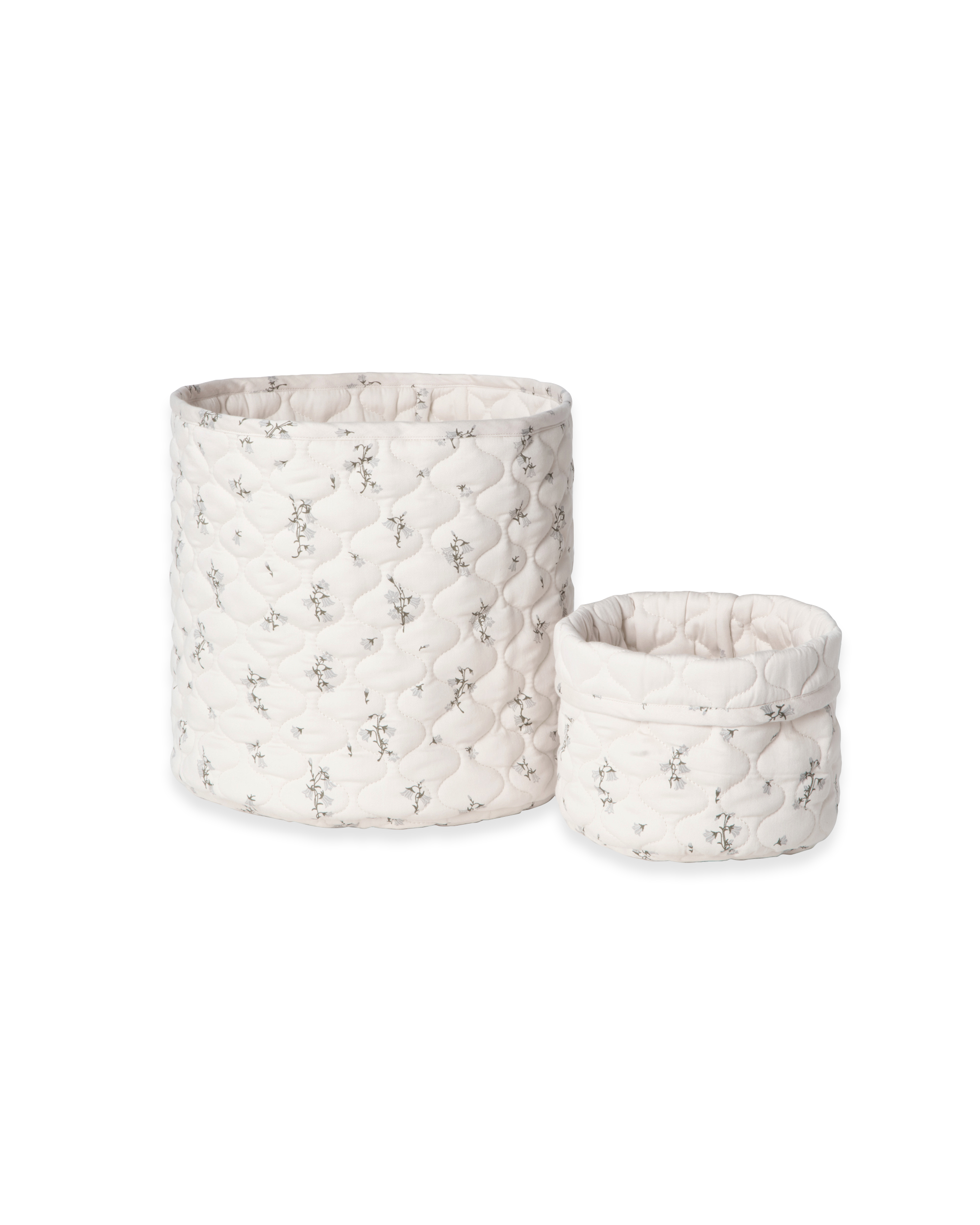  Image of Satin Quilted Basket