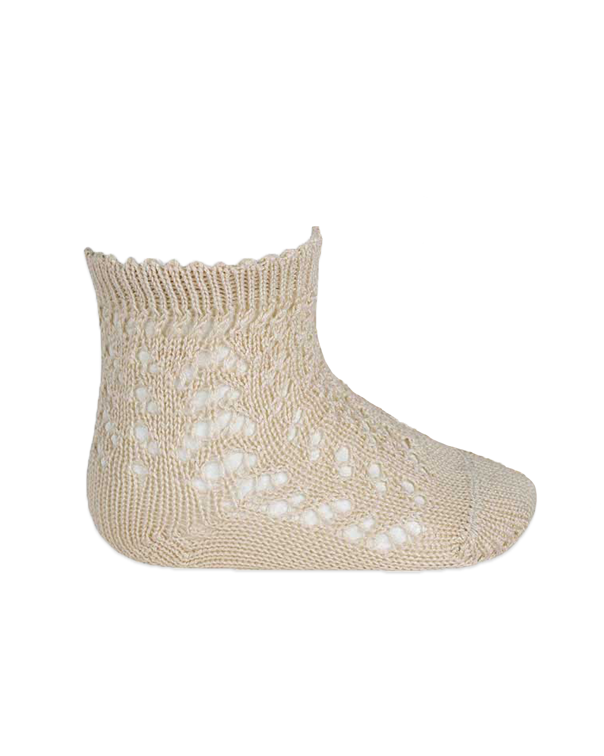  Image of Perle Cotton Openwork Socks