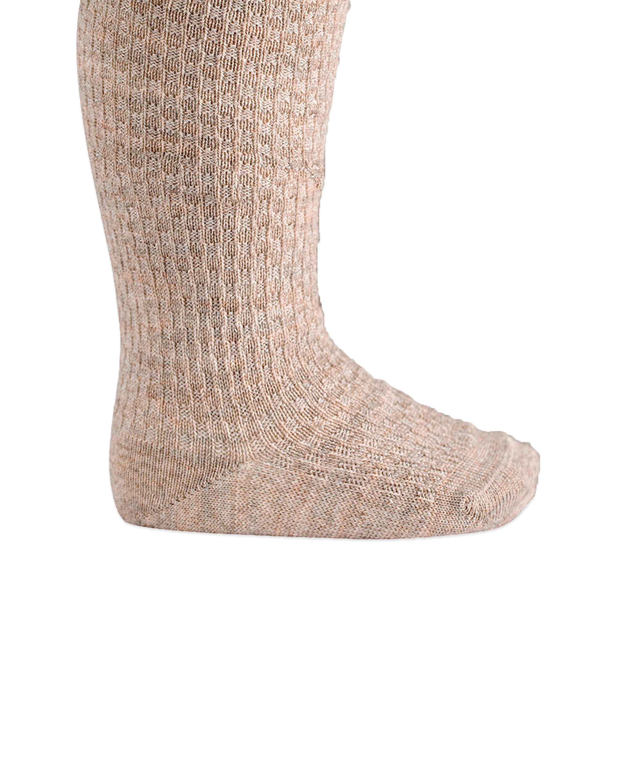  Image of Merino Wool-Blend Patterned Knee Socks Kids
