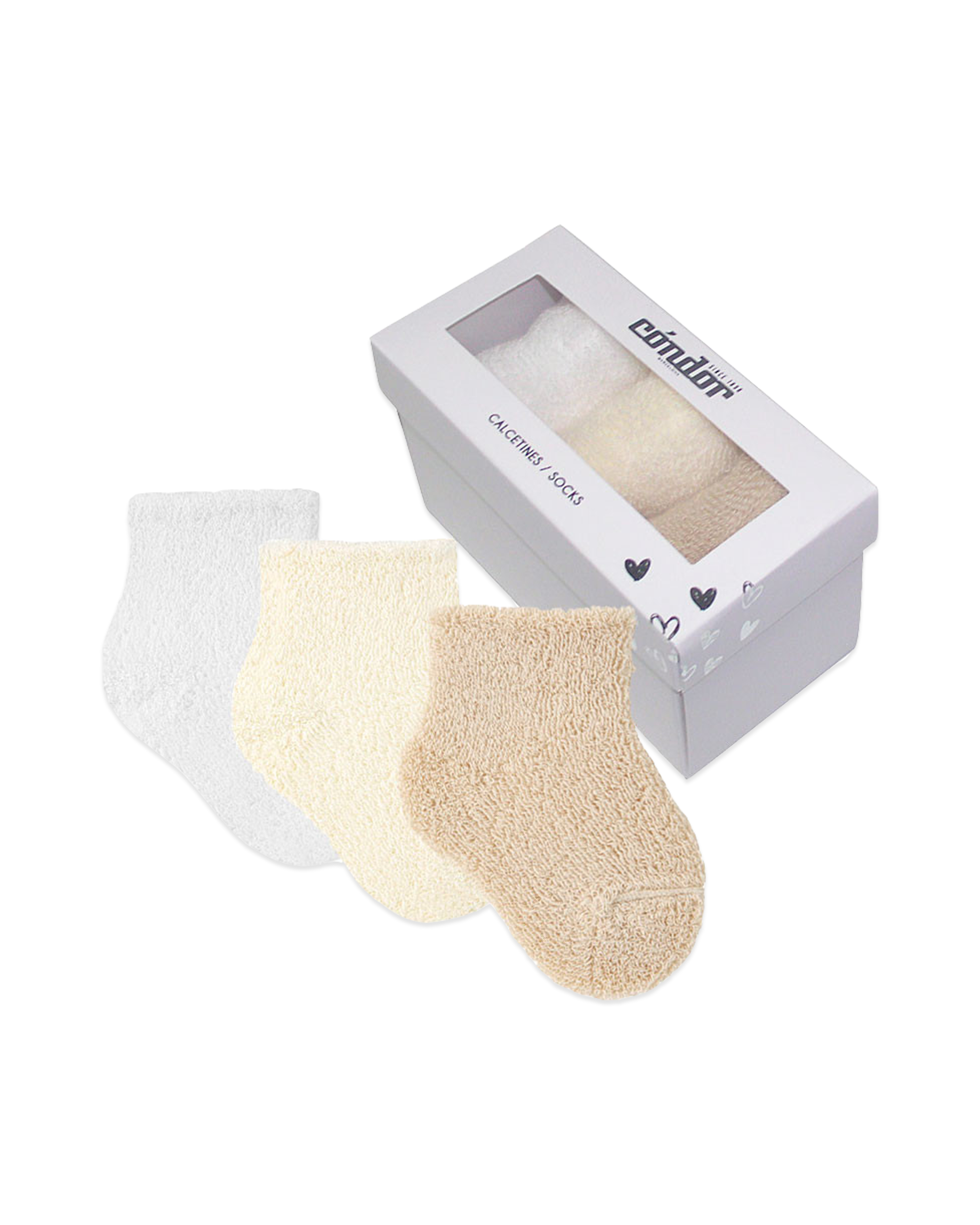  Image of Terry Socks Baby 3 pcs