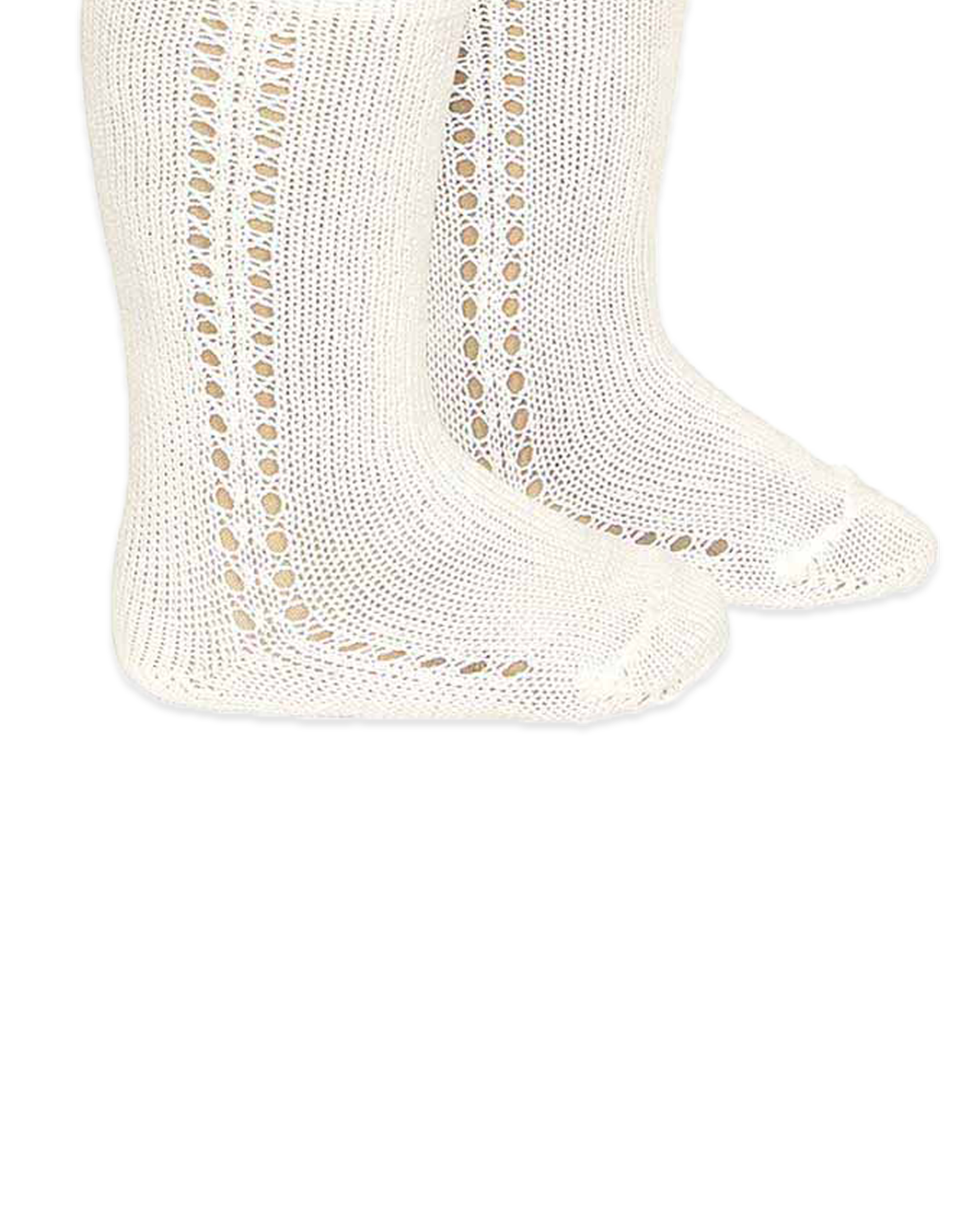  Image of Perle Knee-High Socks With Side Openwork Kids