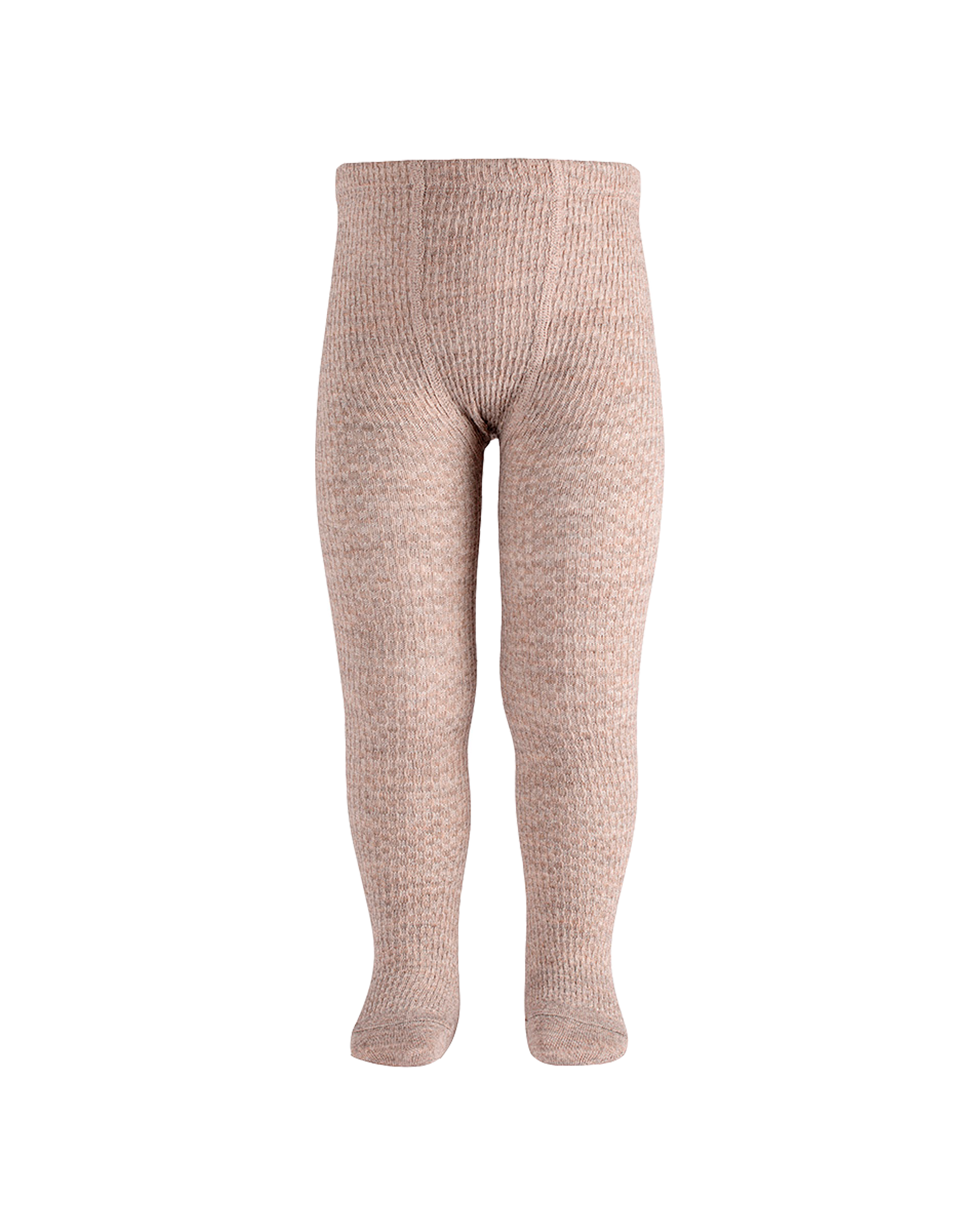  Image of Merino Wool-Blend Patterned Tights Kids