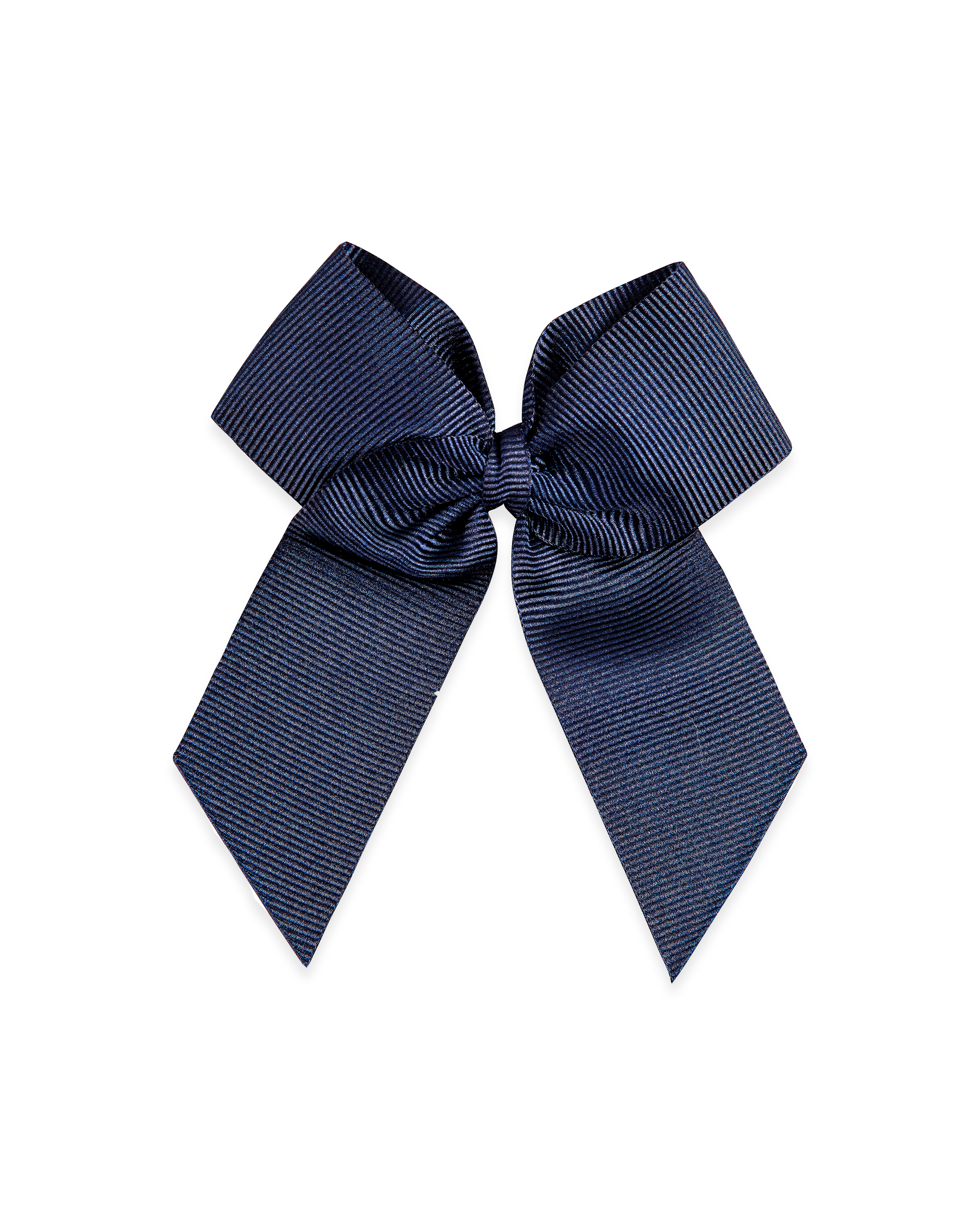  Image of Hair Clip With Grosgrain Bow