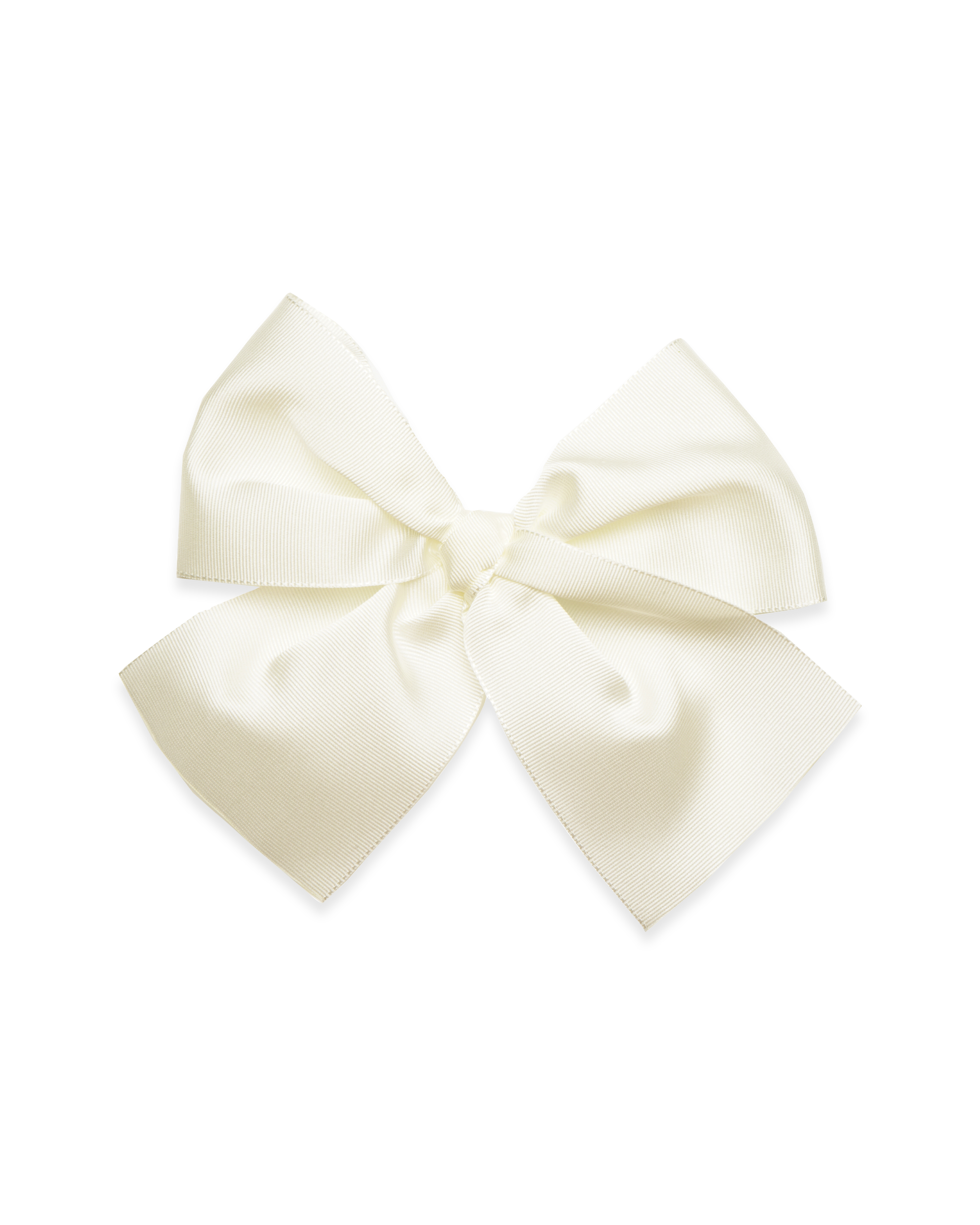  Image of Hair Clip With Grosgrain Bow