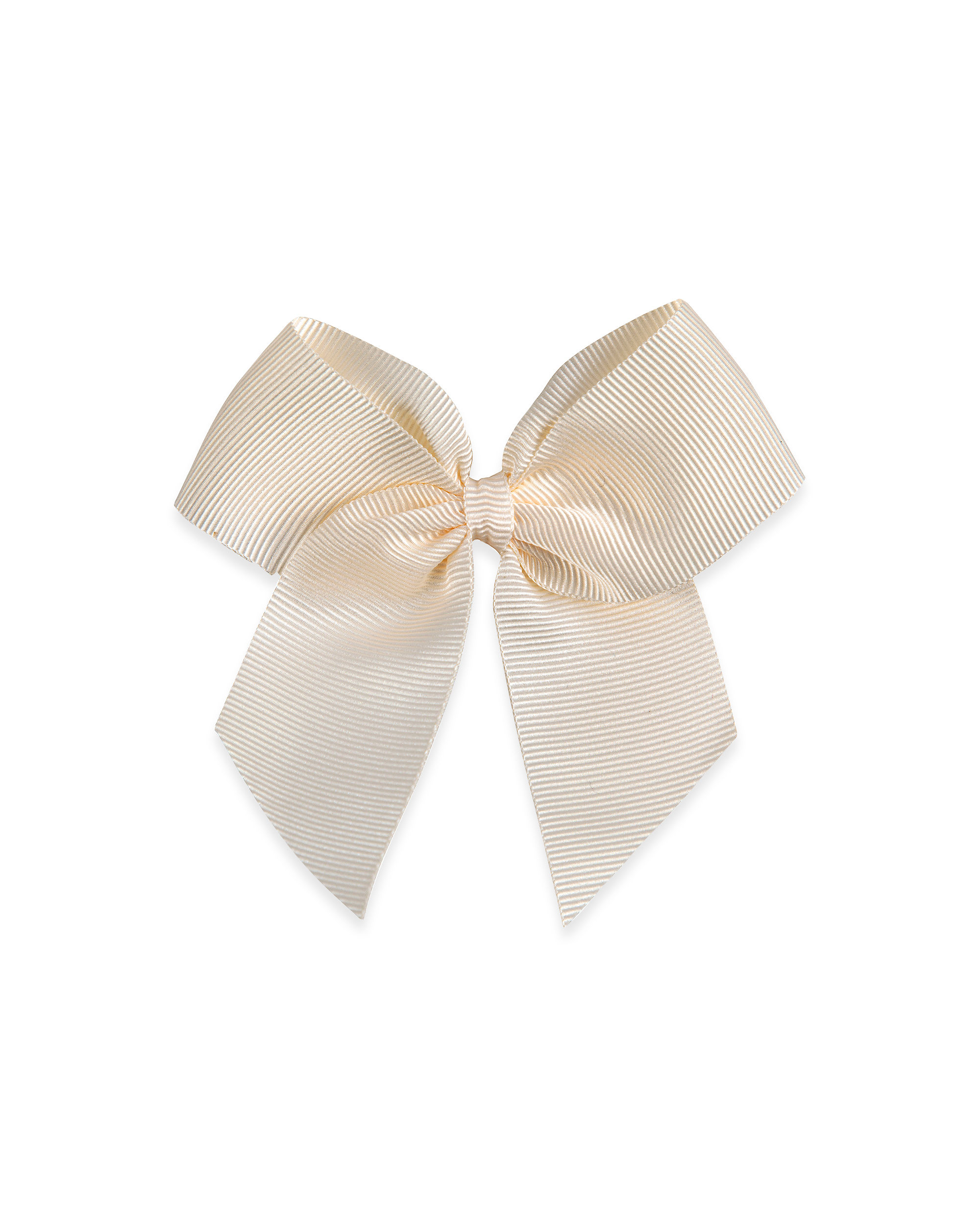  Image of Hair Clip With Grosgrain Bow