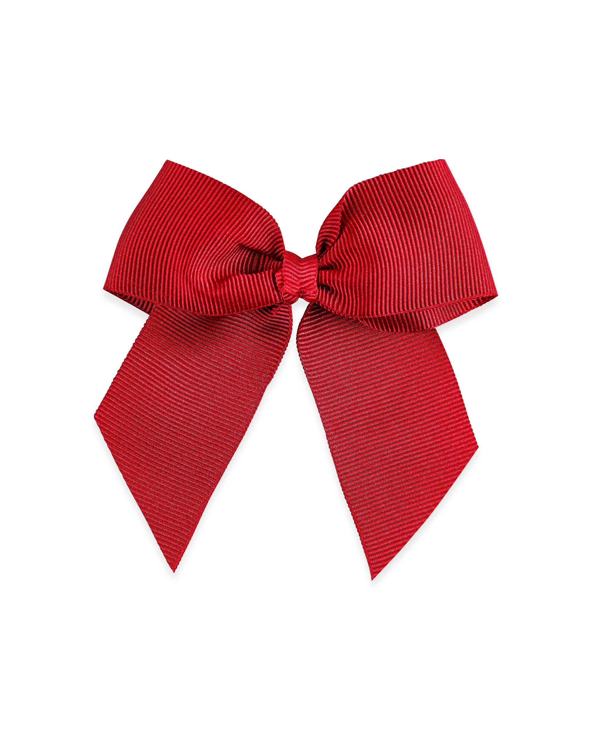  Image of Hair Clip With Grosgrain Bow