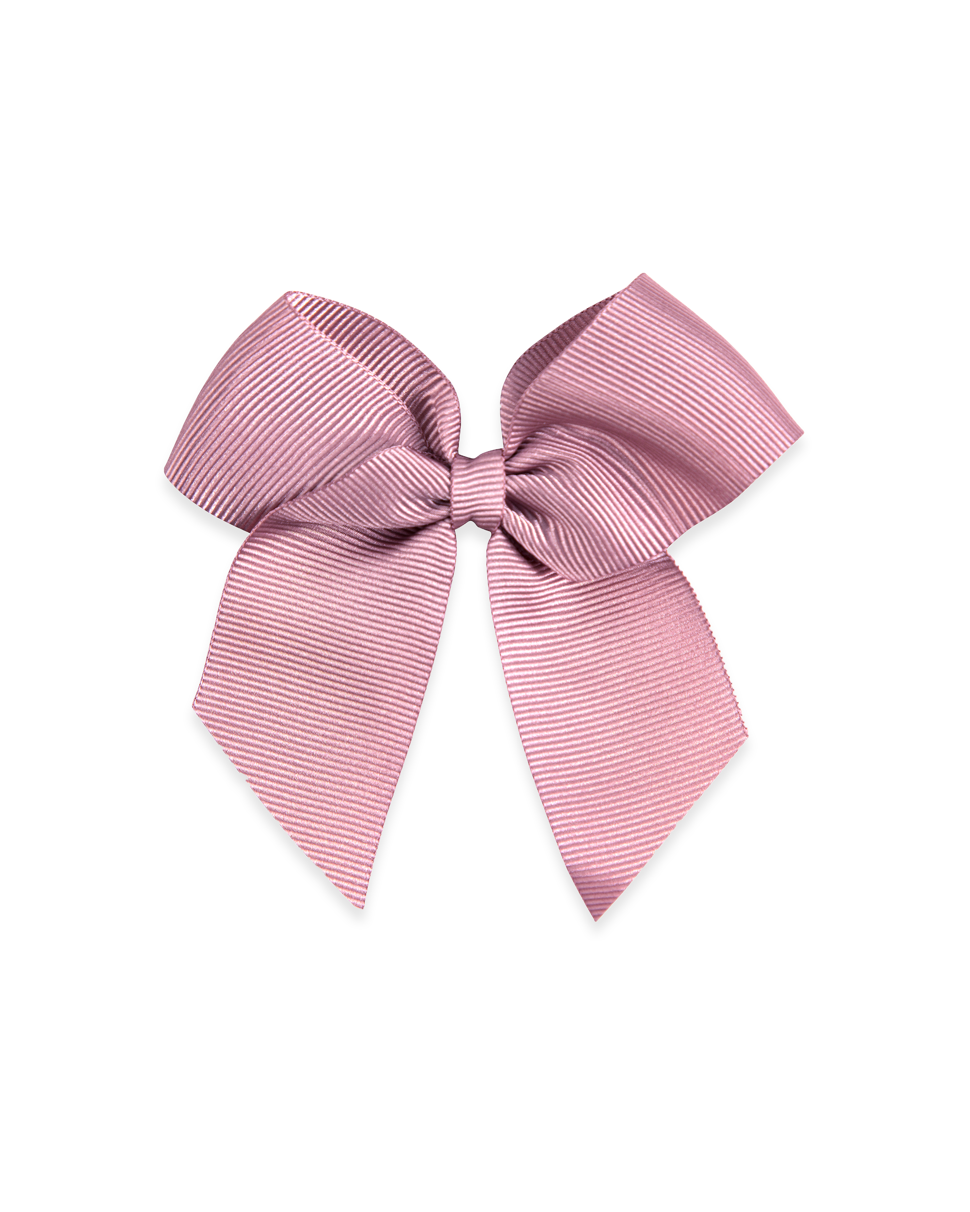  Image of Hair Clip With Grosgrain Bow