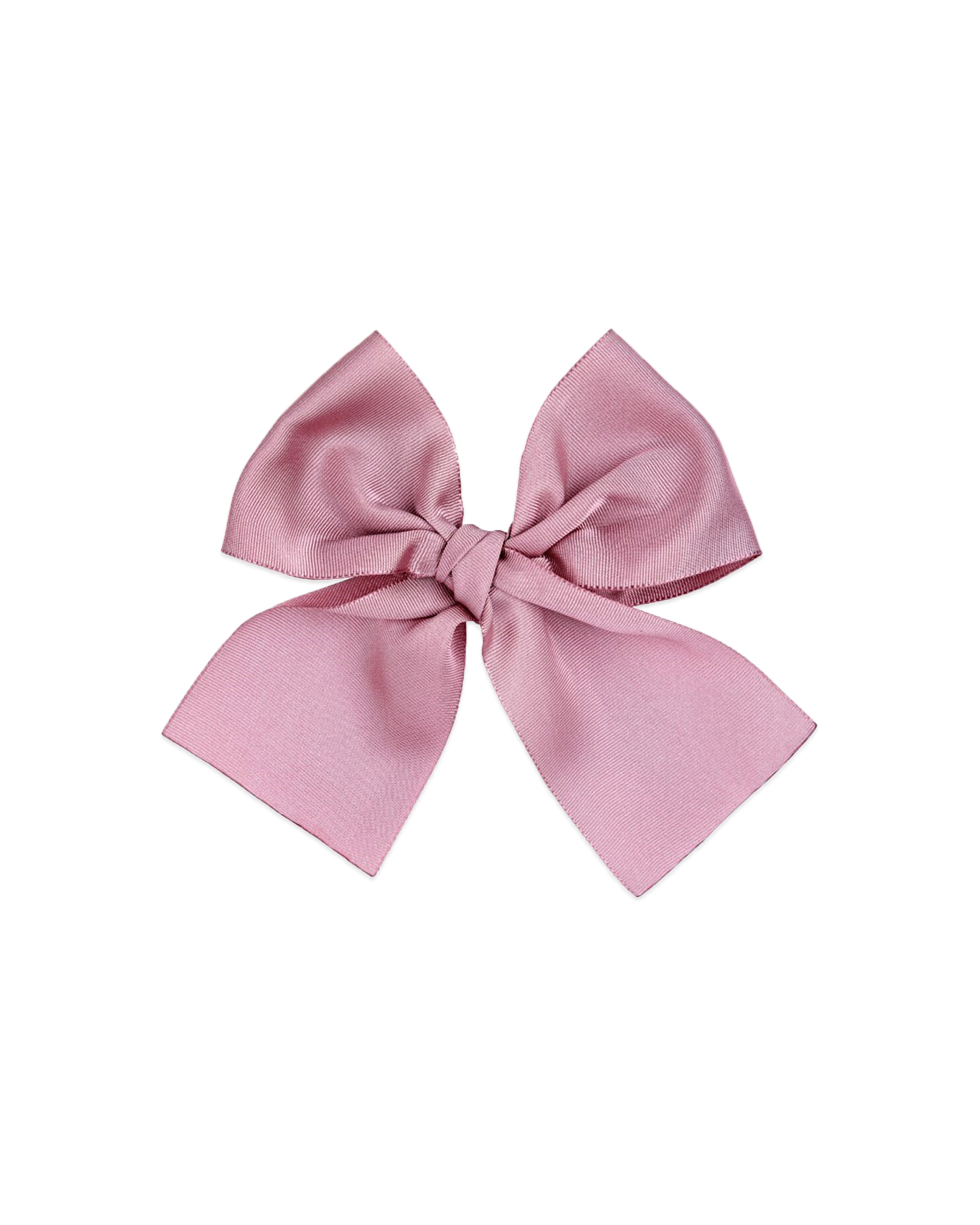  Image of Hair Clip With Grosgrain Bow