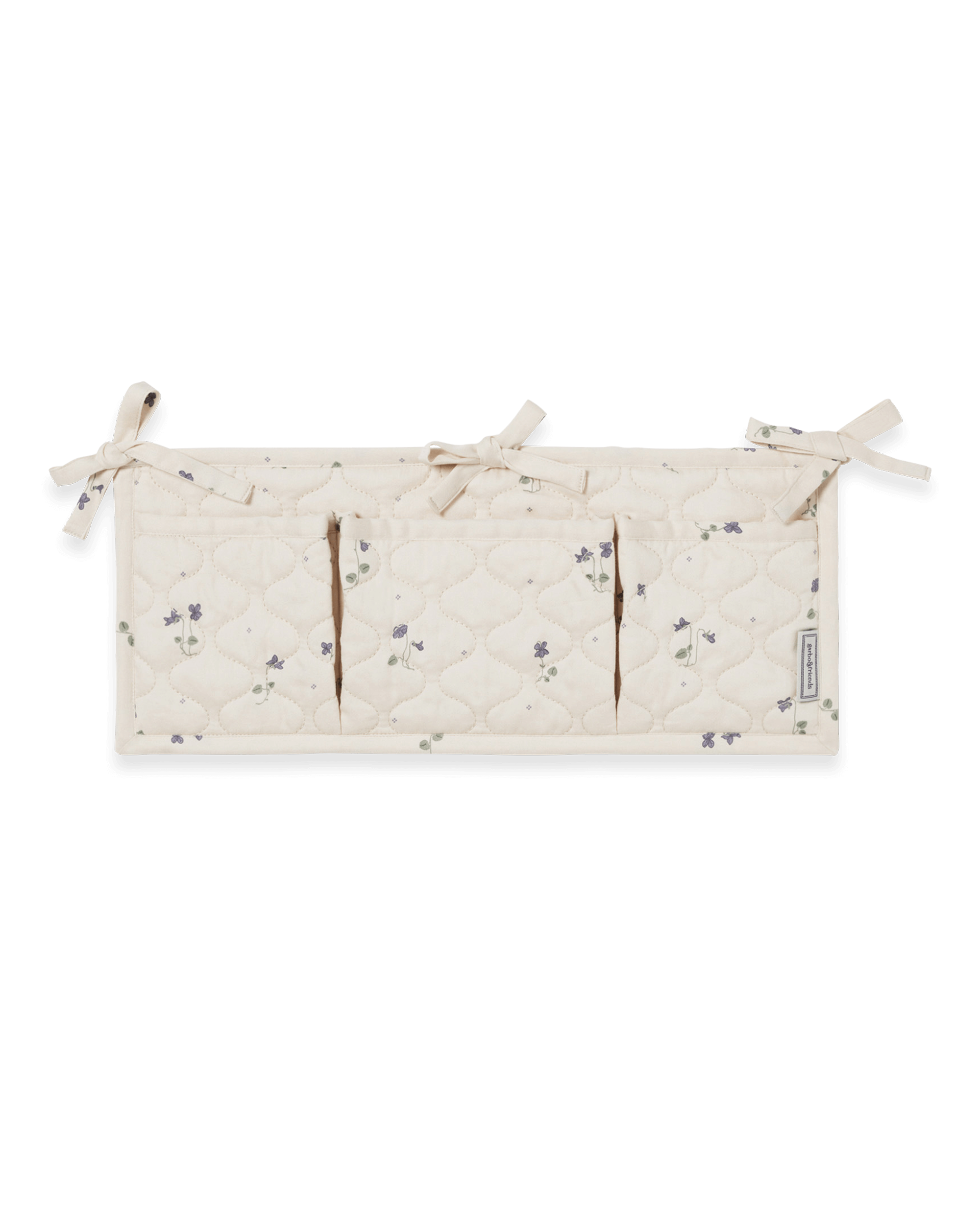 Satin Quilted Bed Pocket