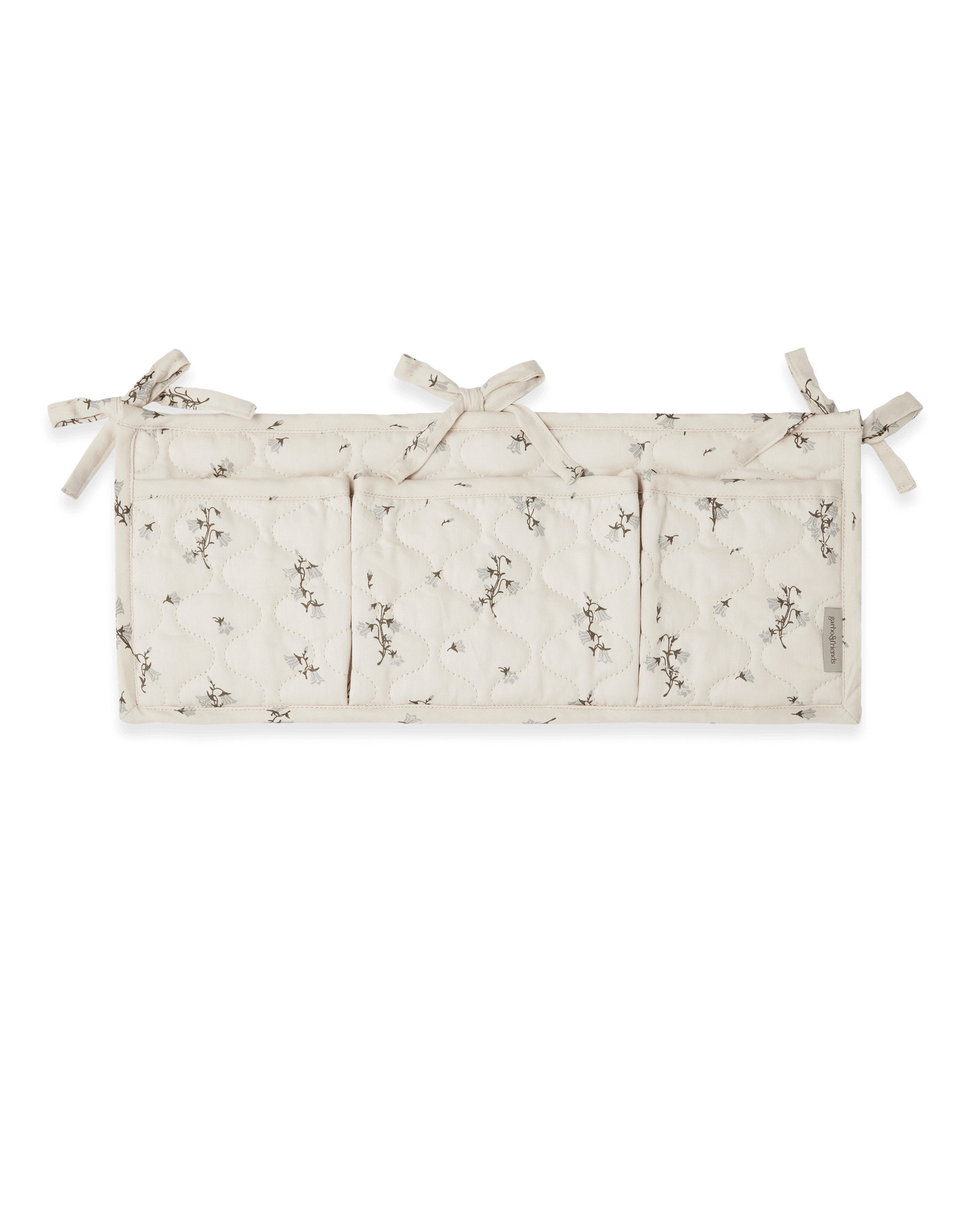  Image of Satin Quilted Bed Pocket