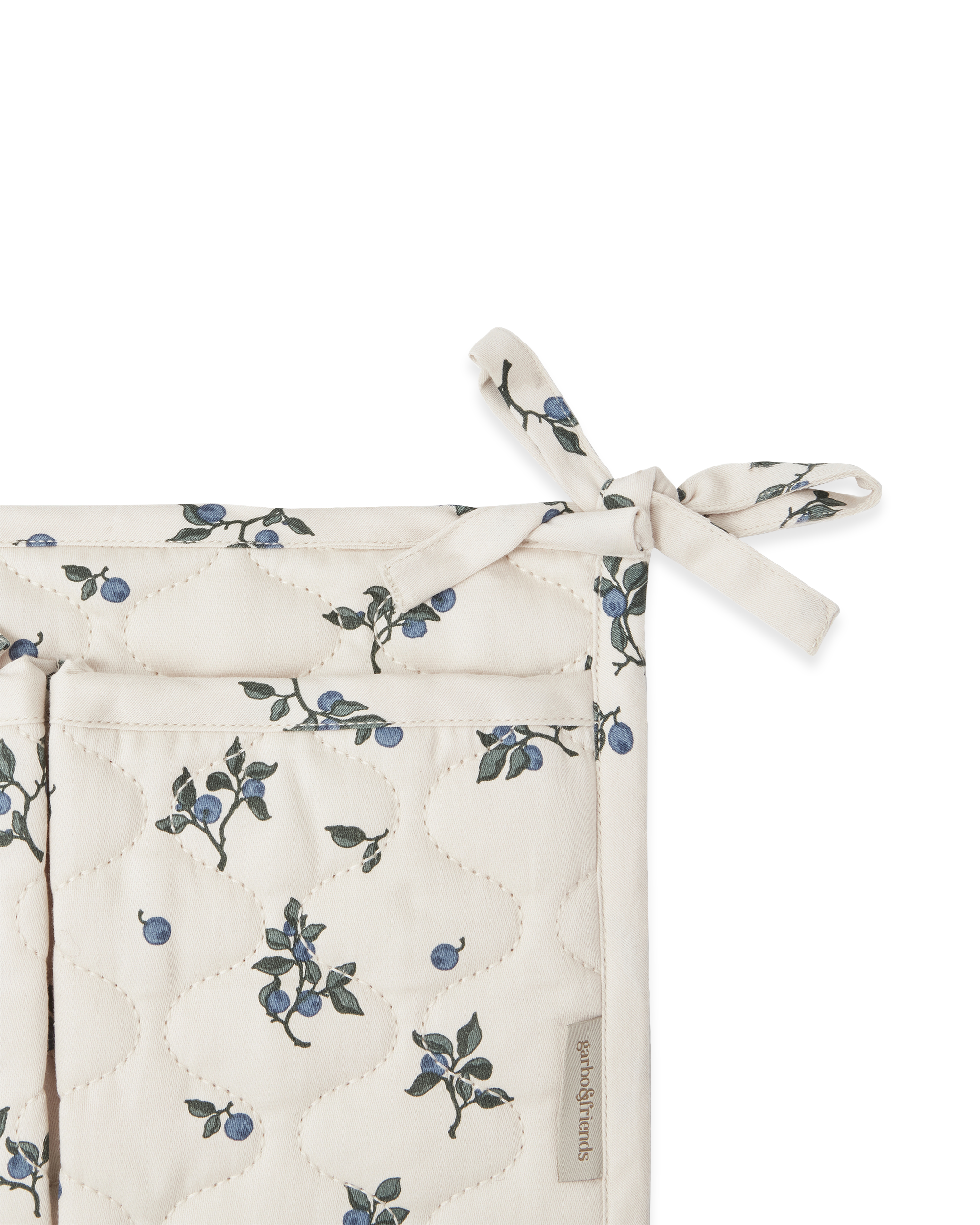  Image of Satin Quilted Bed Pocket