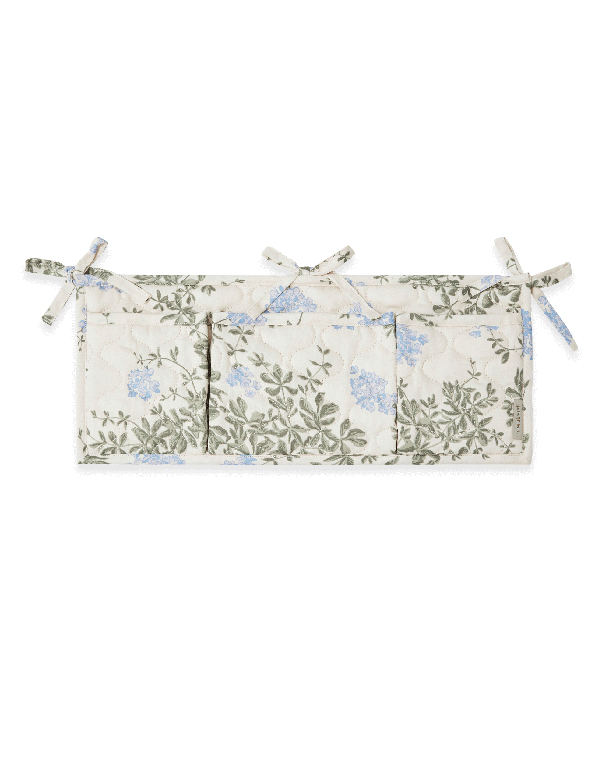  Image of Satin Quilted Bed Pocket
