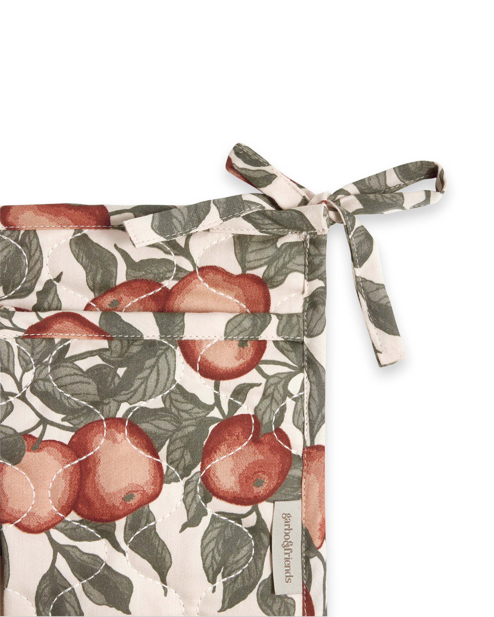  Image of Satin Quilted Bed Pocket