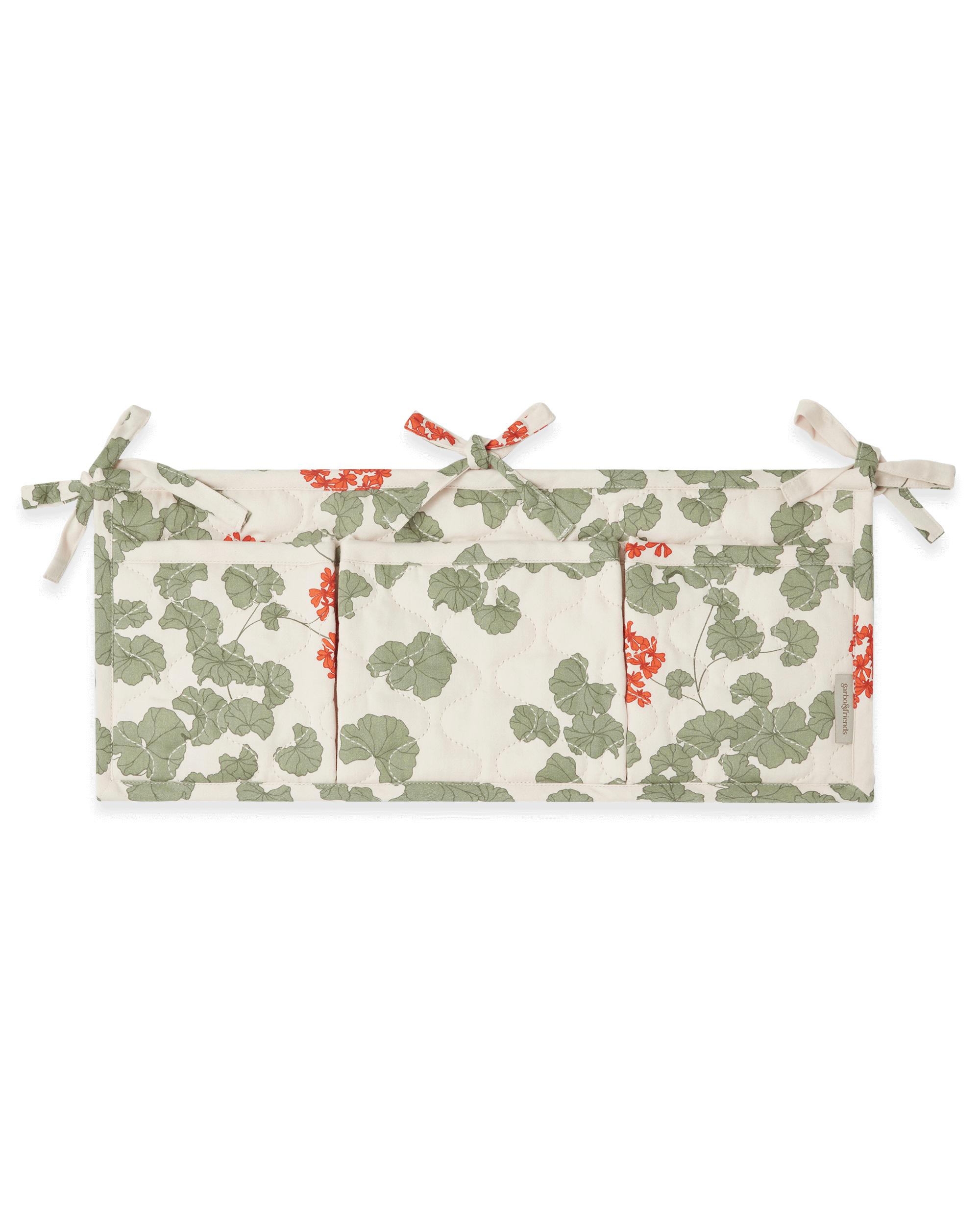  Image of Satin Quilted Bed Pocket