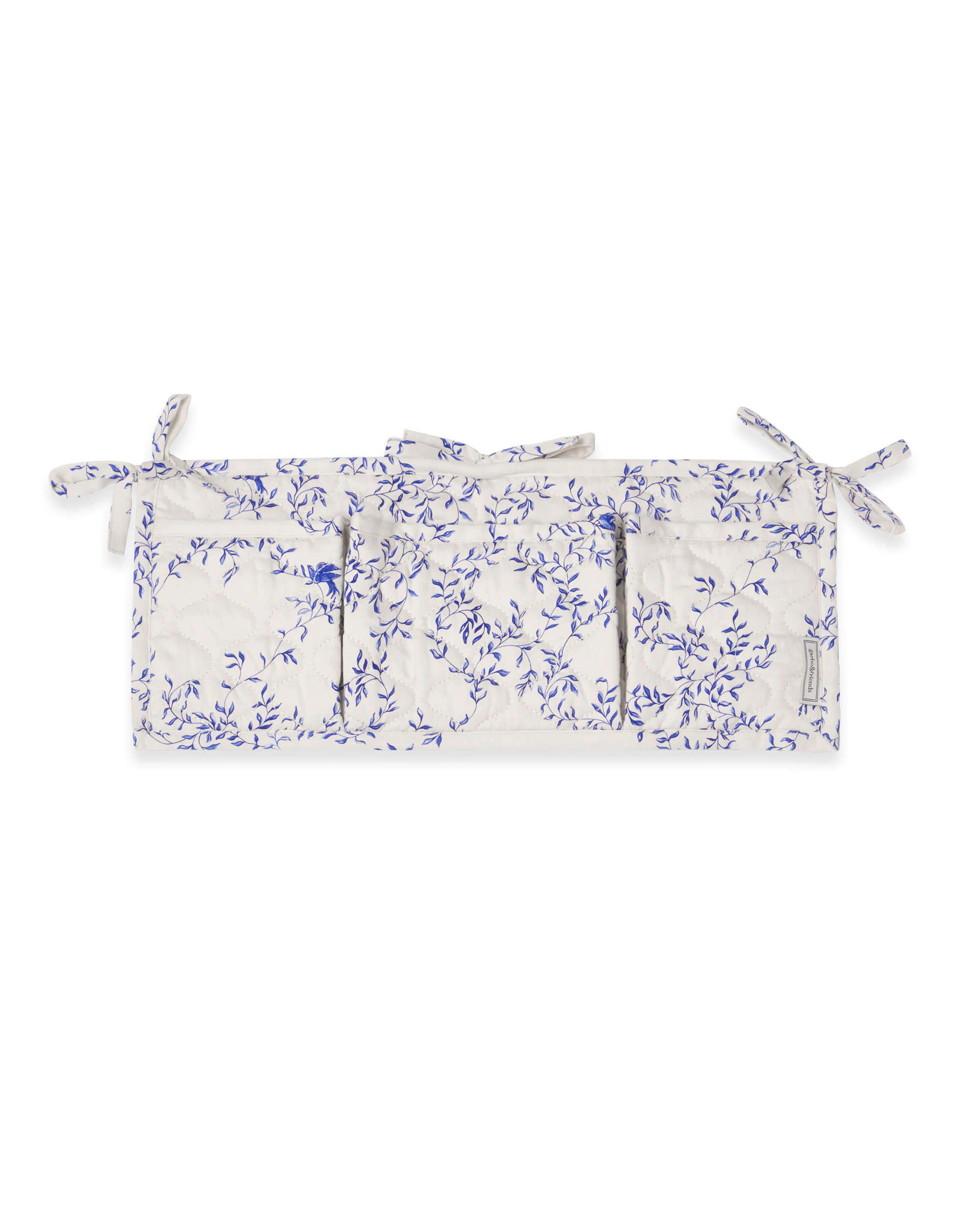  Image of Satin Quilted Bed Pocket
