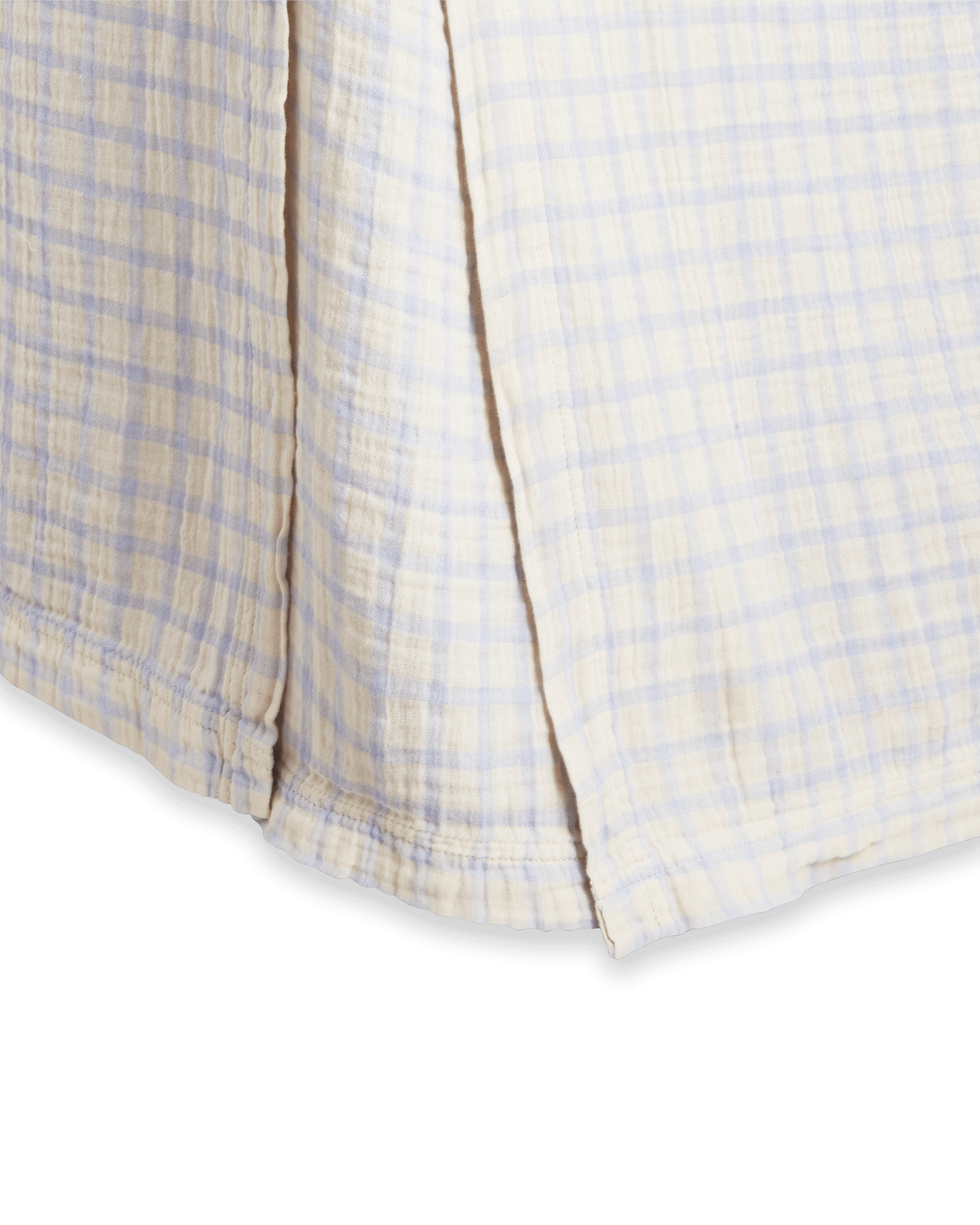  Image of Muslin Bed Skirt