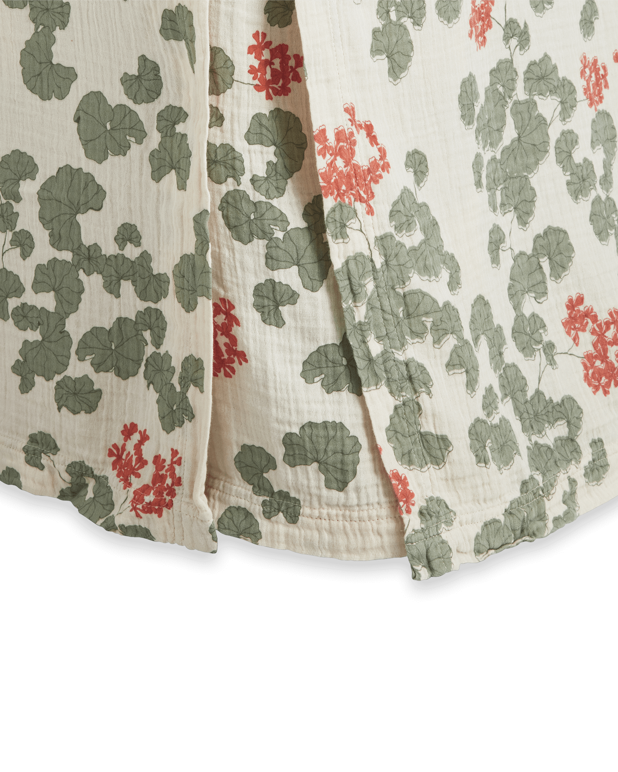  Image of Muslin Bed Skirt