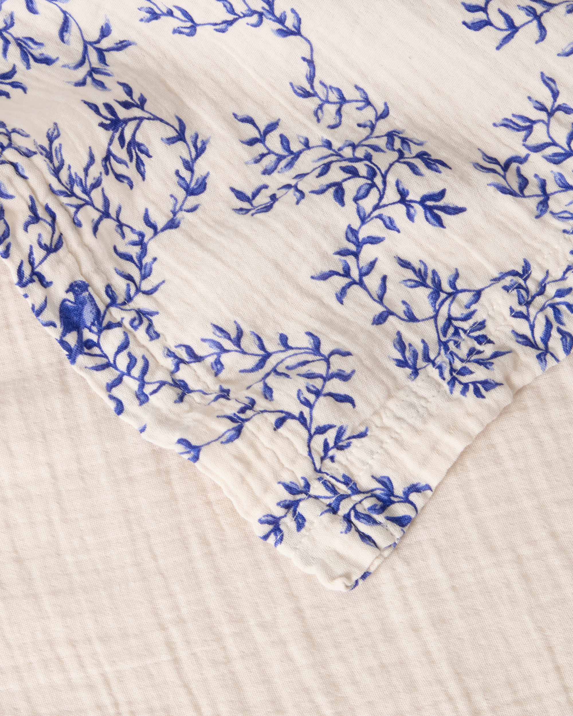  Image of Muslin Bed Skirt
