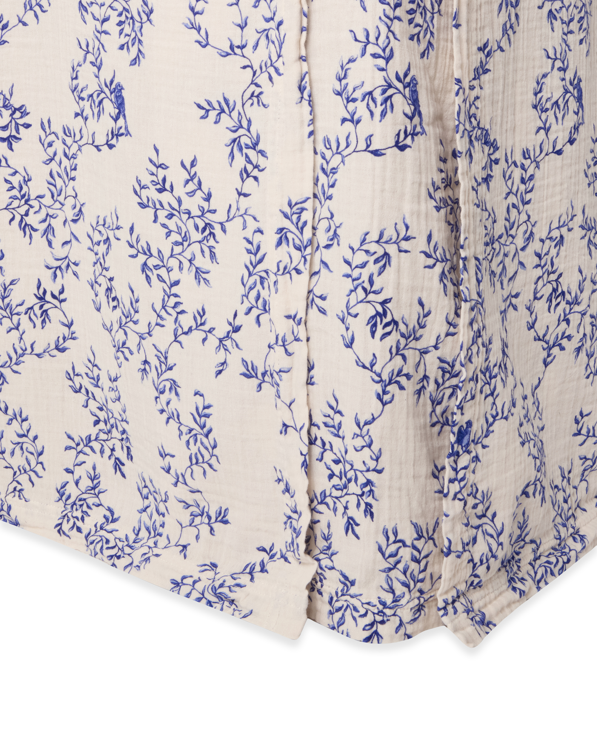  Image of Muslin Bed Skirt