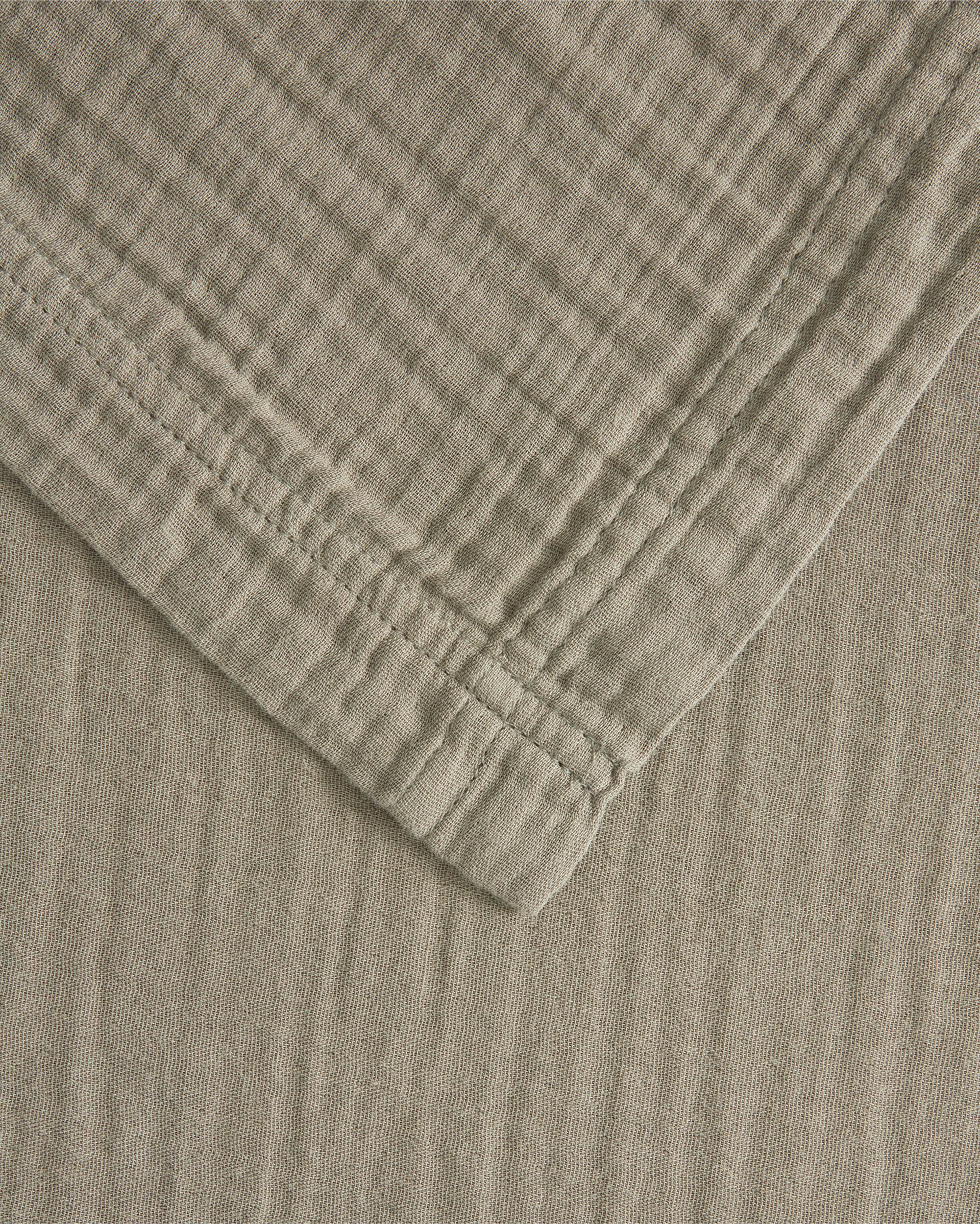  Image of Muslin Bed Skirt