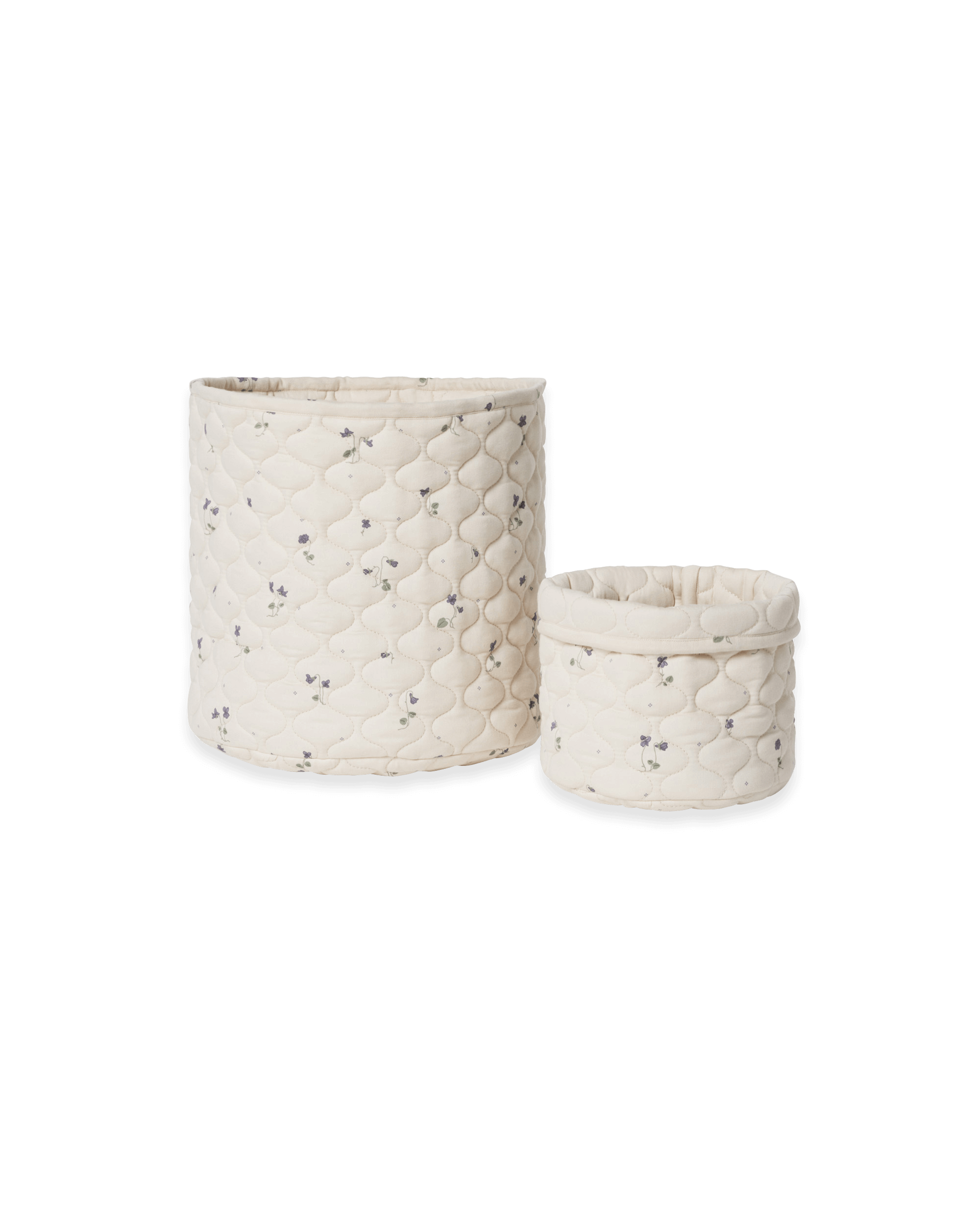  Image of Satin Quilted Basket