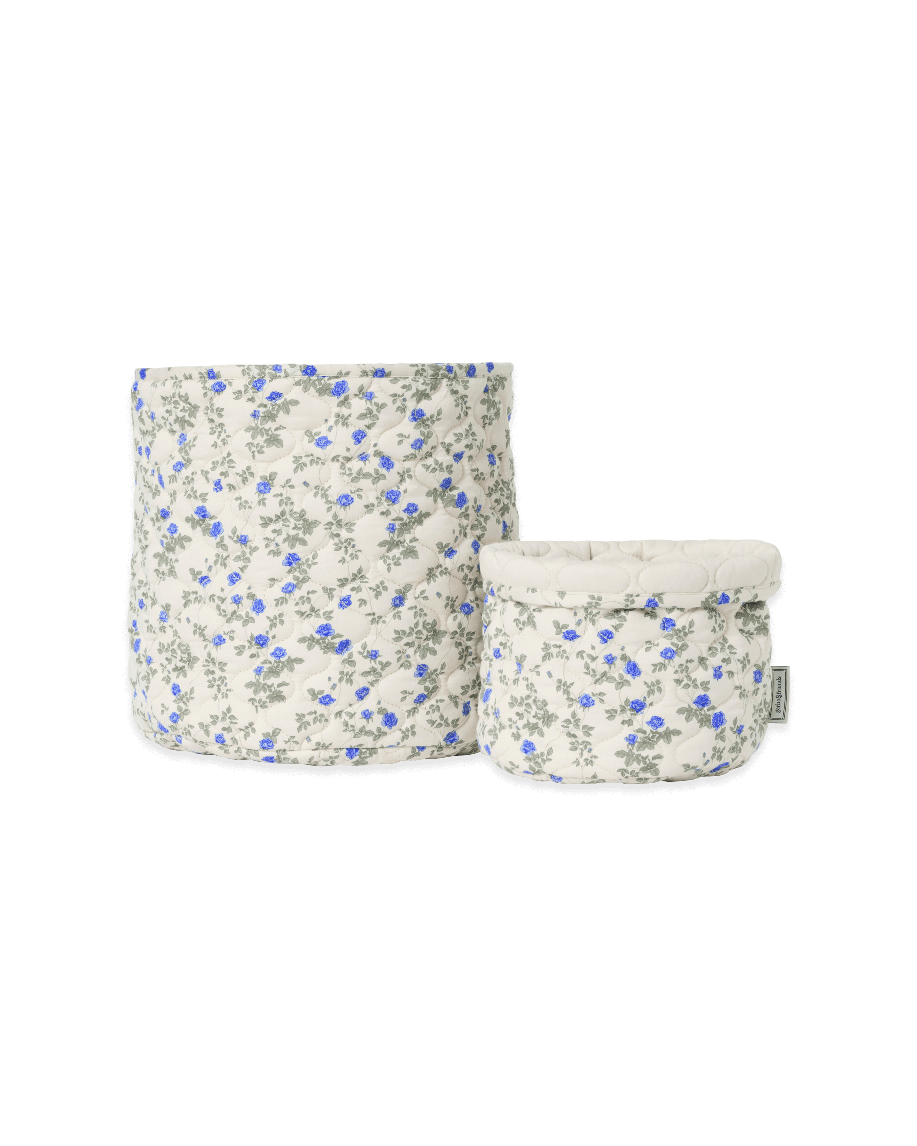  Image of Satin Quilted Basket