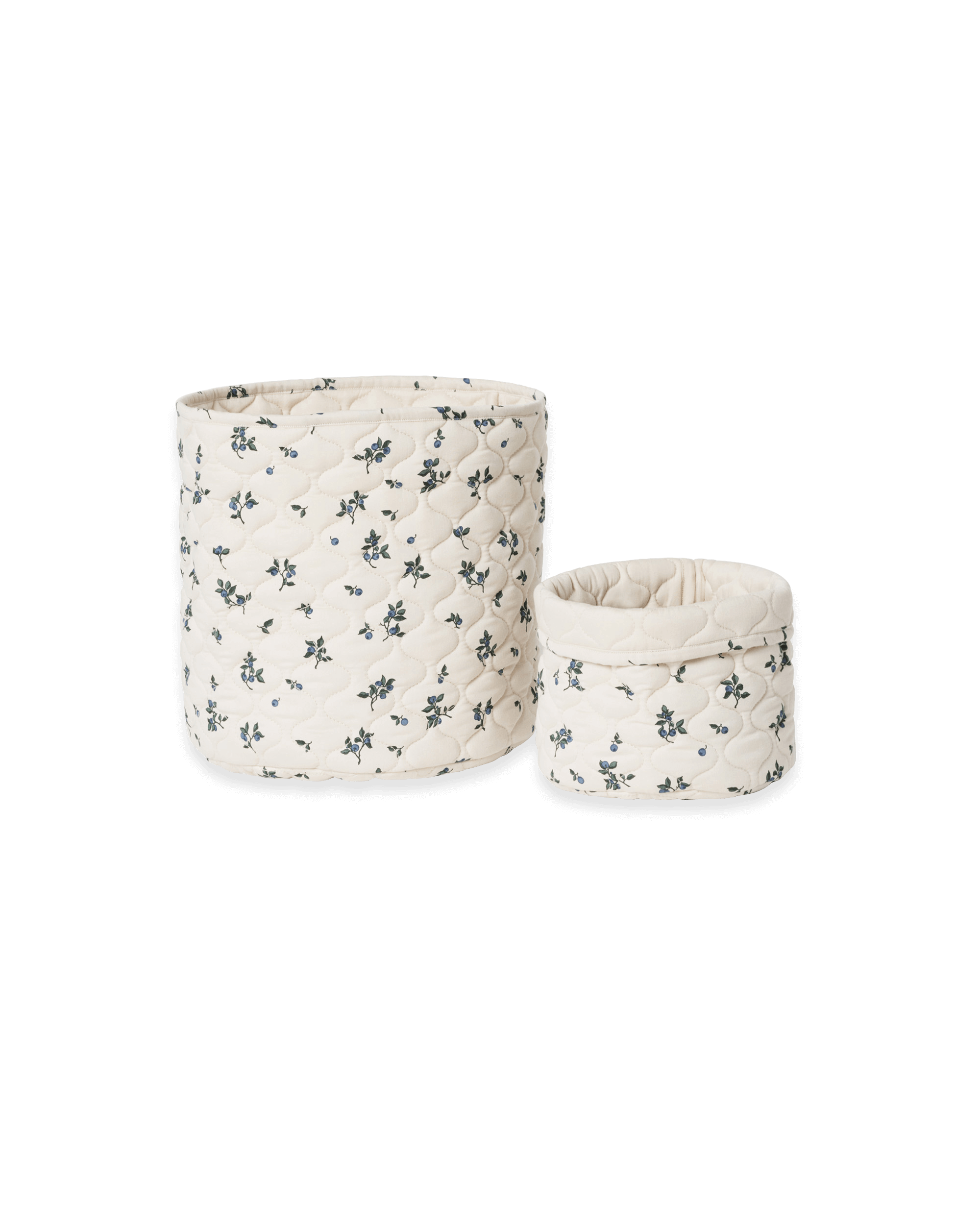 Image of Satin Quilted Basket