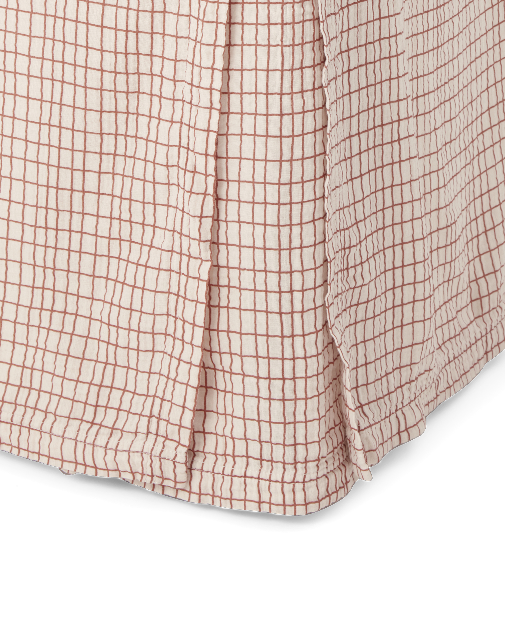  Image of Muslin Bed Skirt