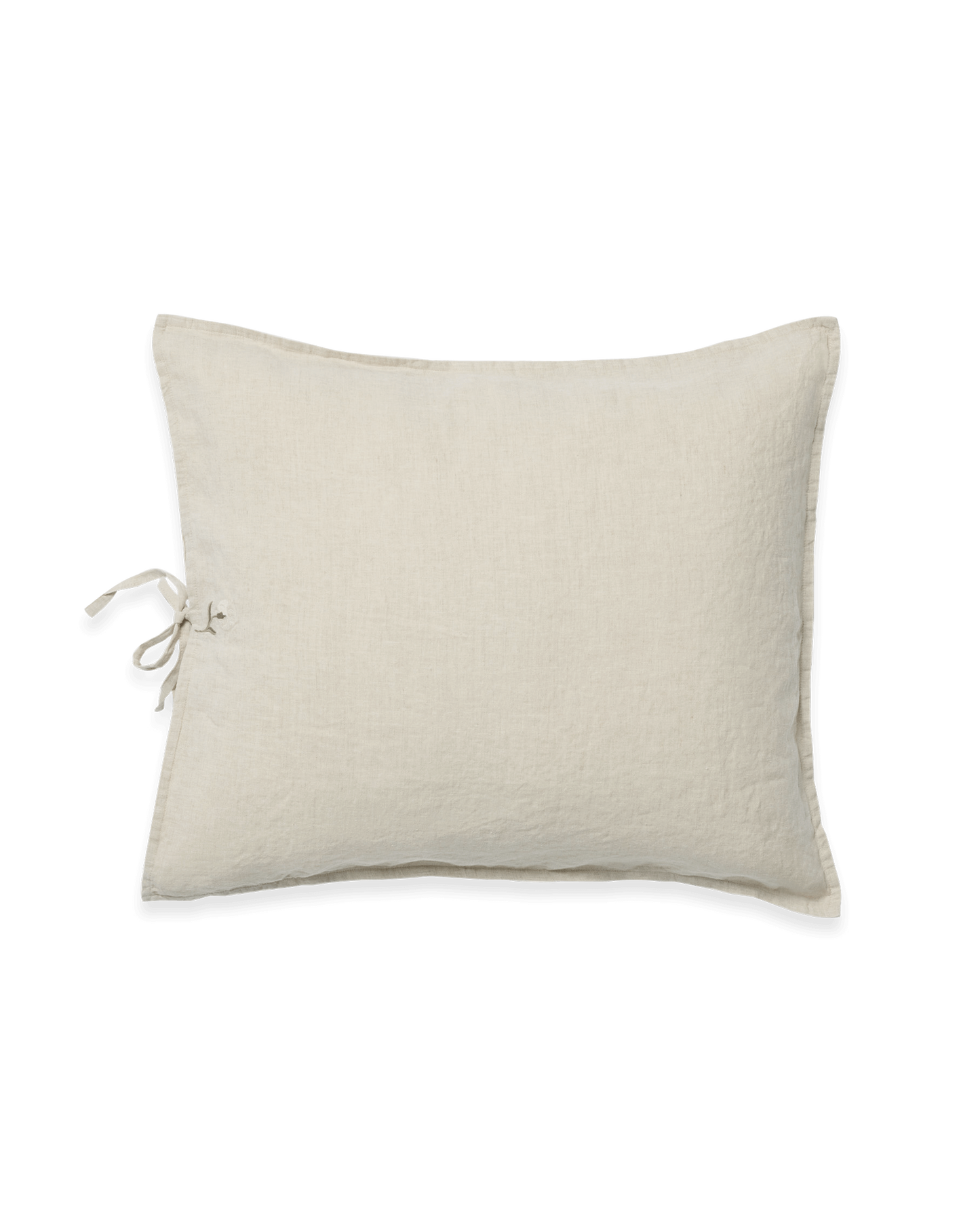 Embroidered Linen Pillowcase