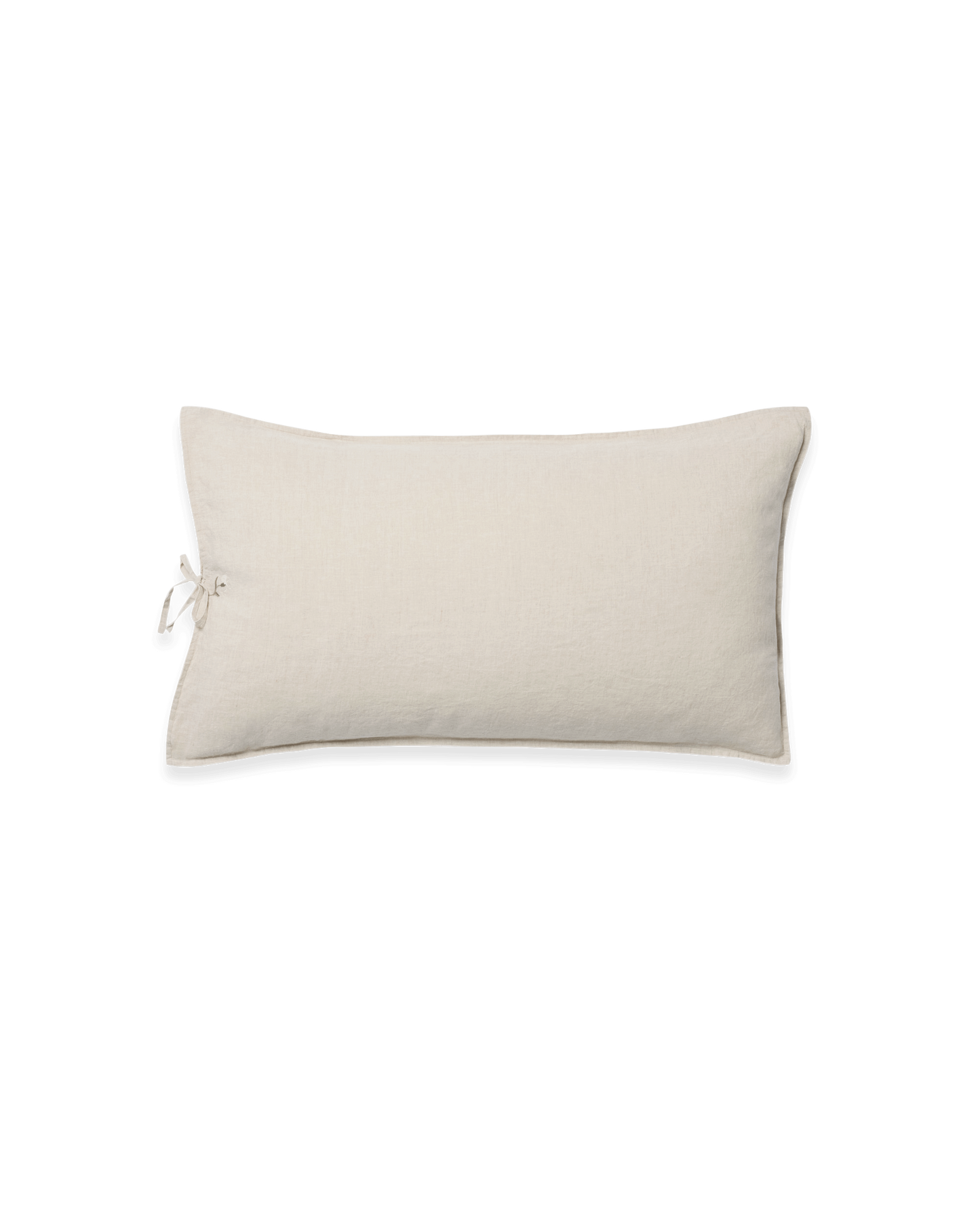Embroidered Linen Pillowcase