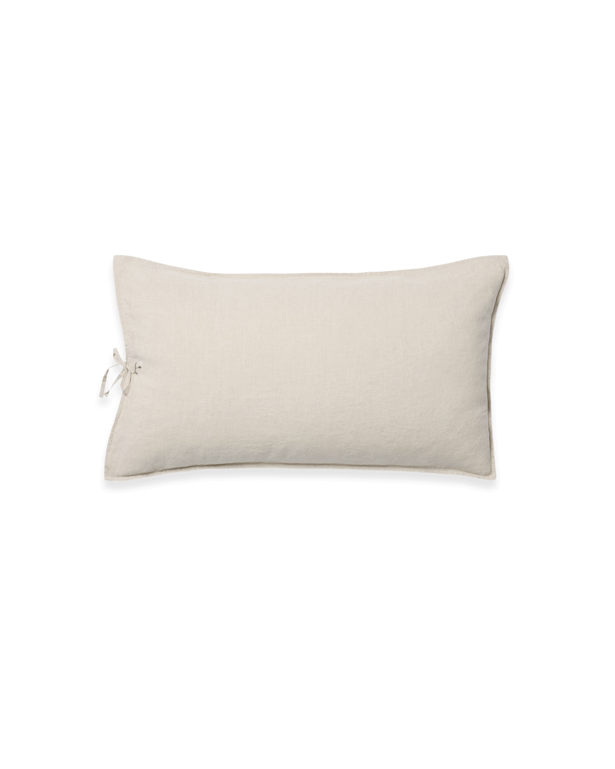 Embroidered Linen Pillowcase
