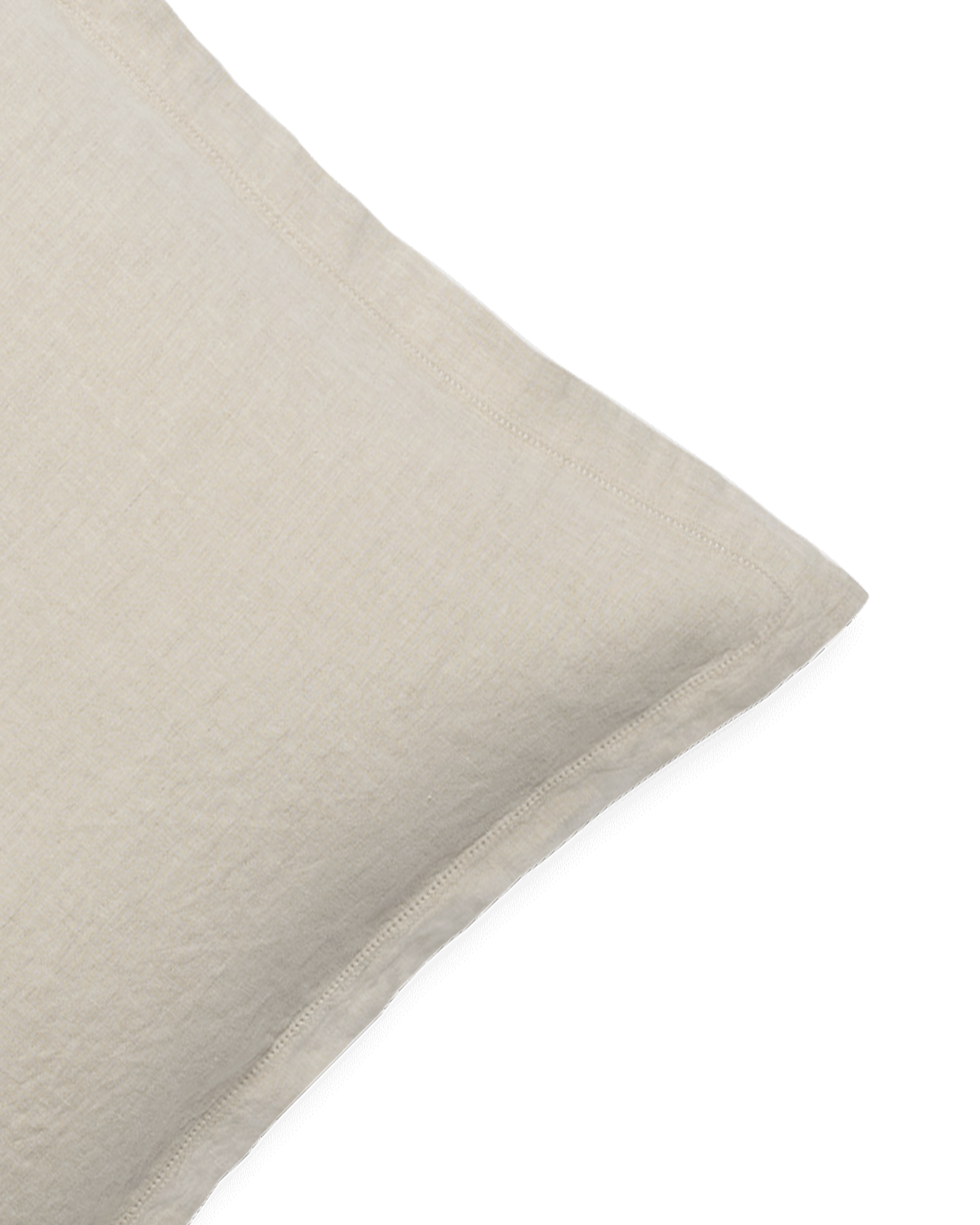 Hemstitched Linen Pillowcase