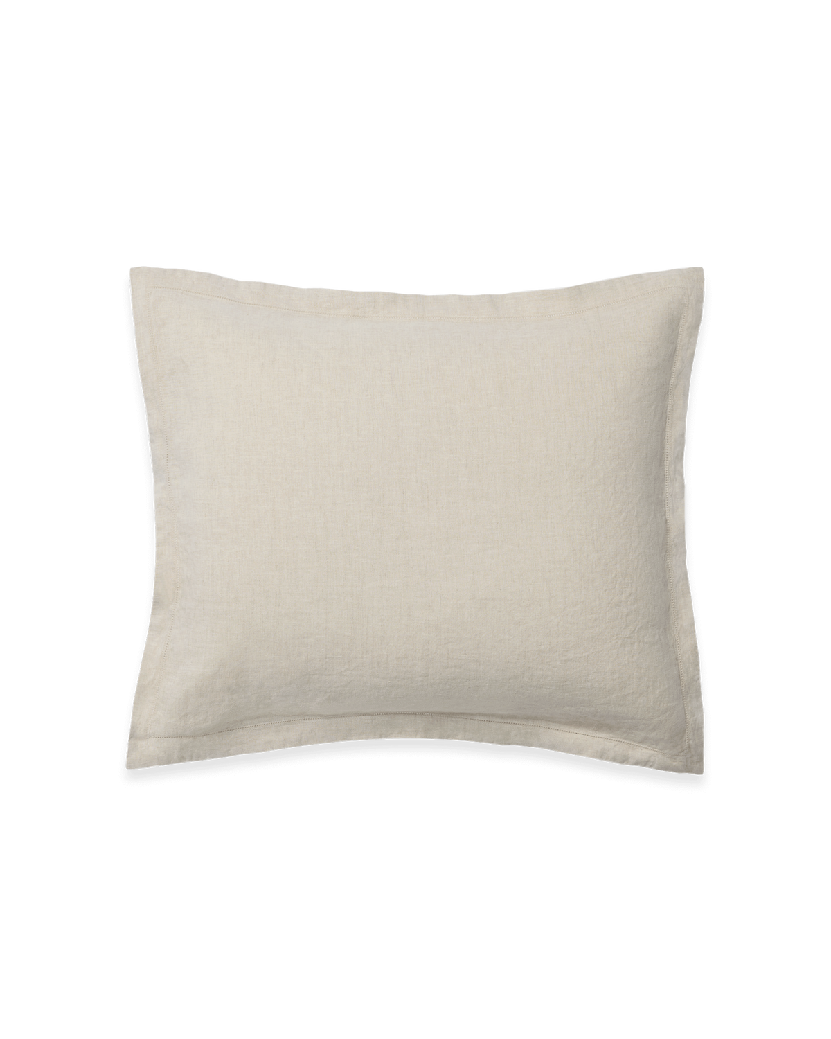 Garbo and Friends hemstitched linen pillowcase